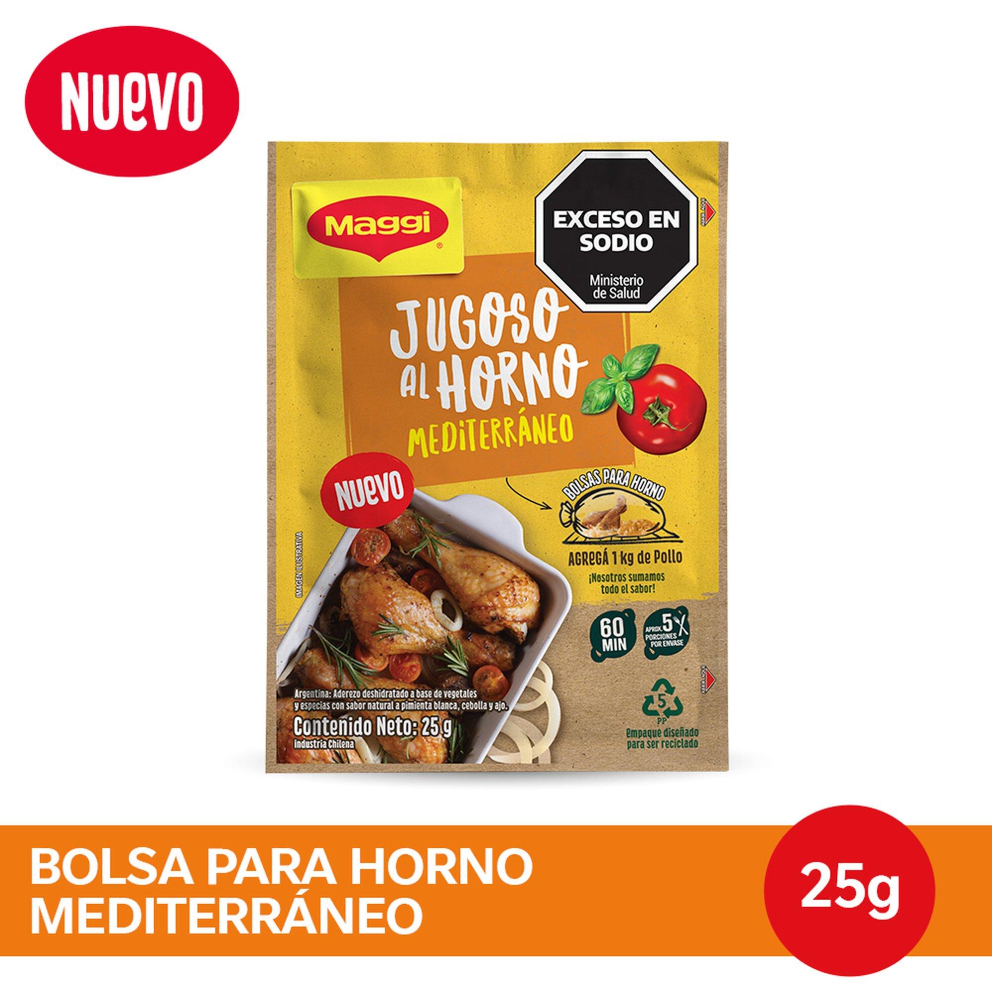 MAGGI JUGOSO AL HORNO MEDITERRANEO 25g