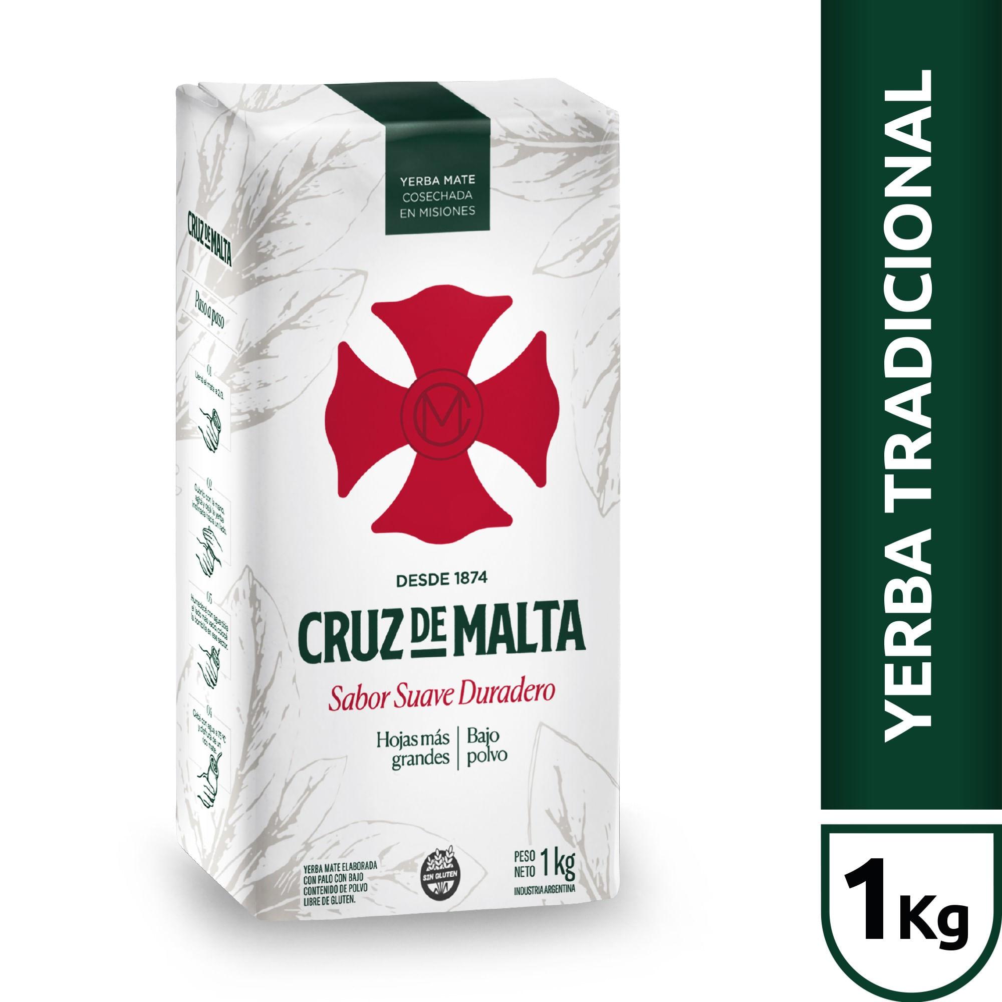 YERBA CRUZ DE MALTA SIN TACC x 1k