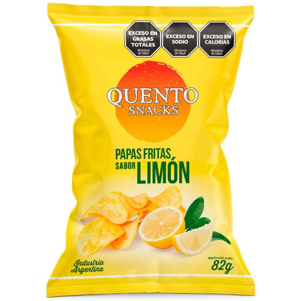 PAPAS LIMON QUENTO x 82g