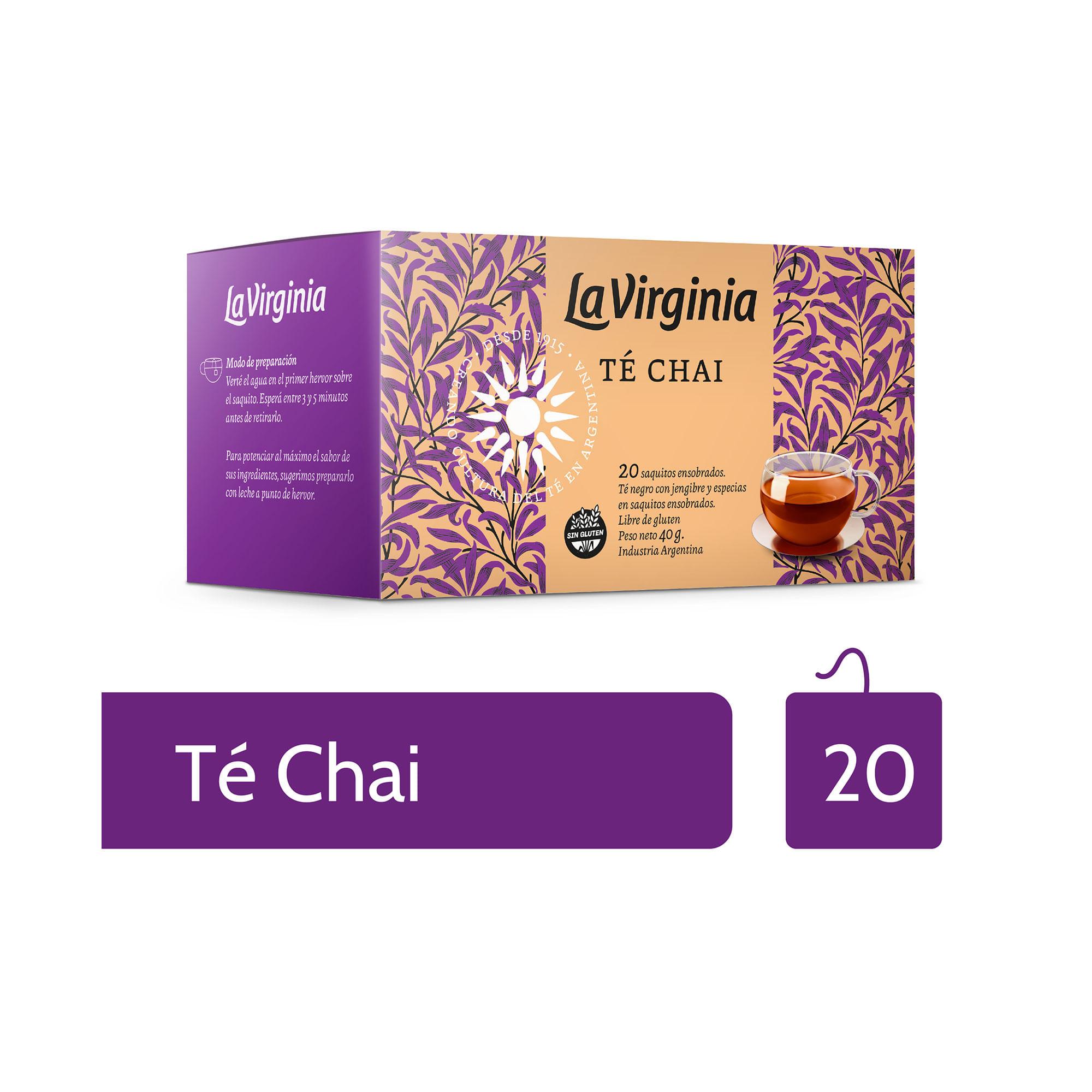 TE CHAI LA VIRGINIA x20uni