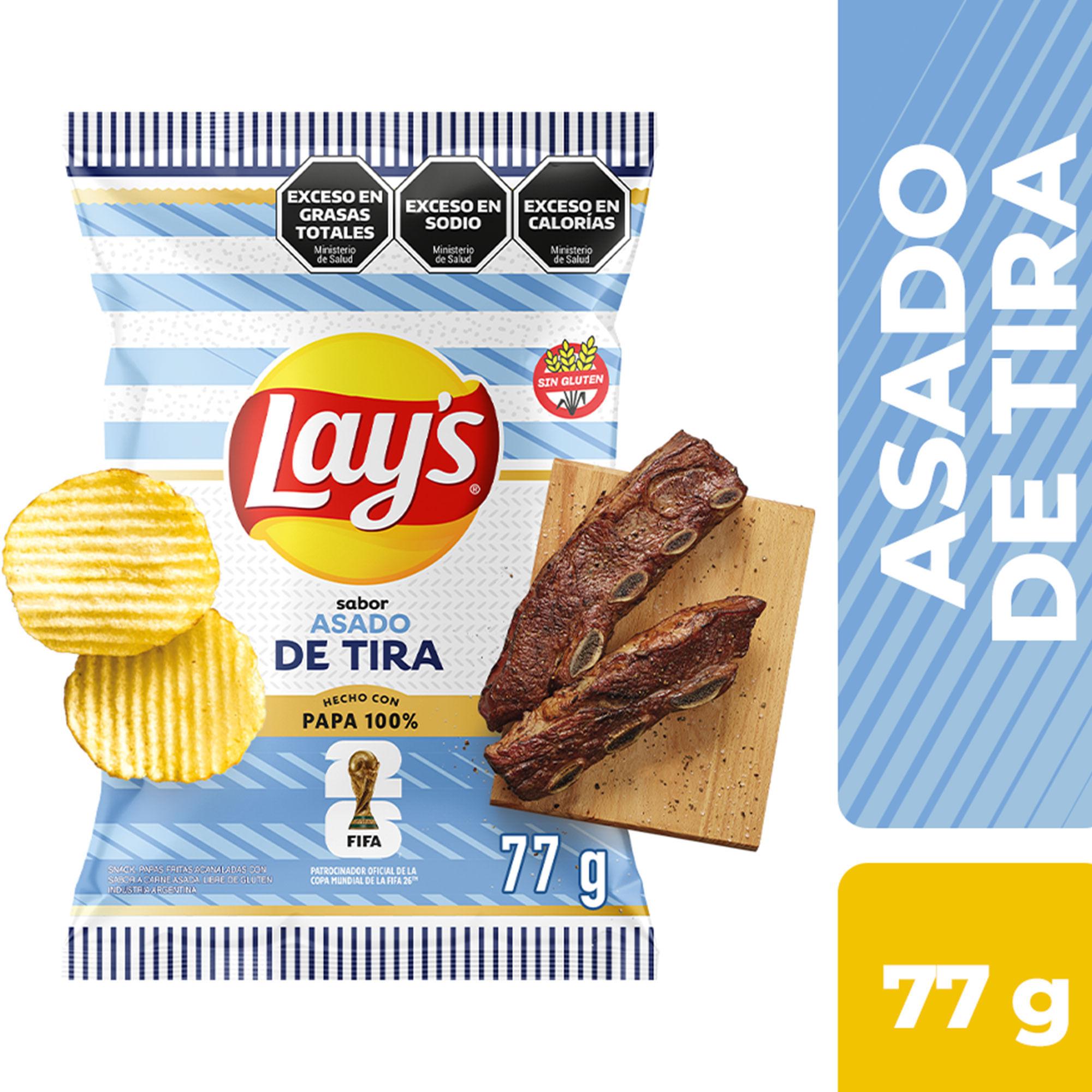 PAPAS LAYS SABOR ASADO X77GRS