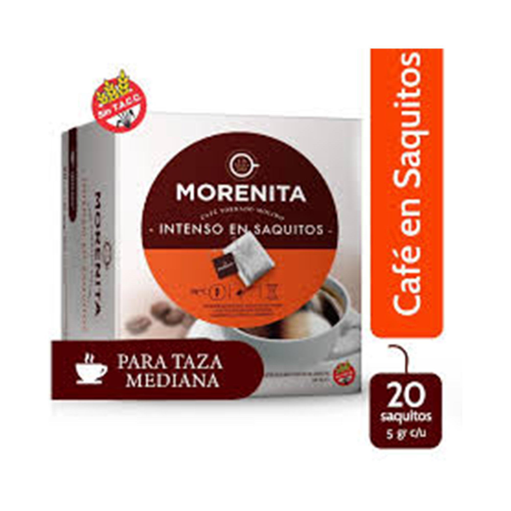 CAFE LA MORENITA INTENSO SAQ x 20u