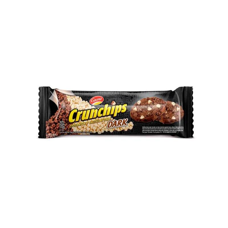 GALLETITAS CRUNCHIPS DARK GAONA x 132g