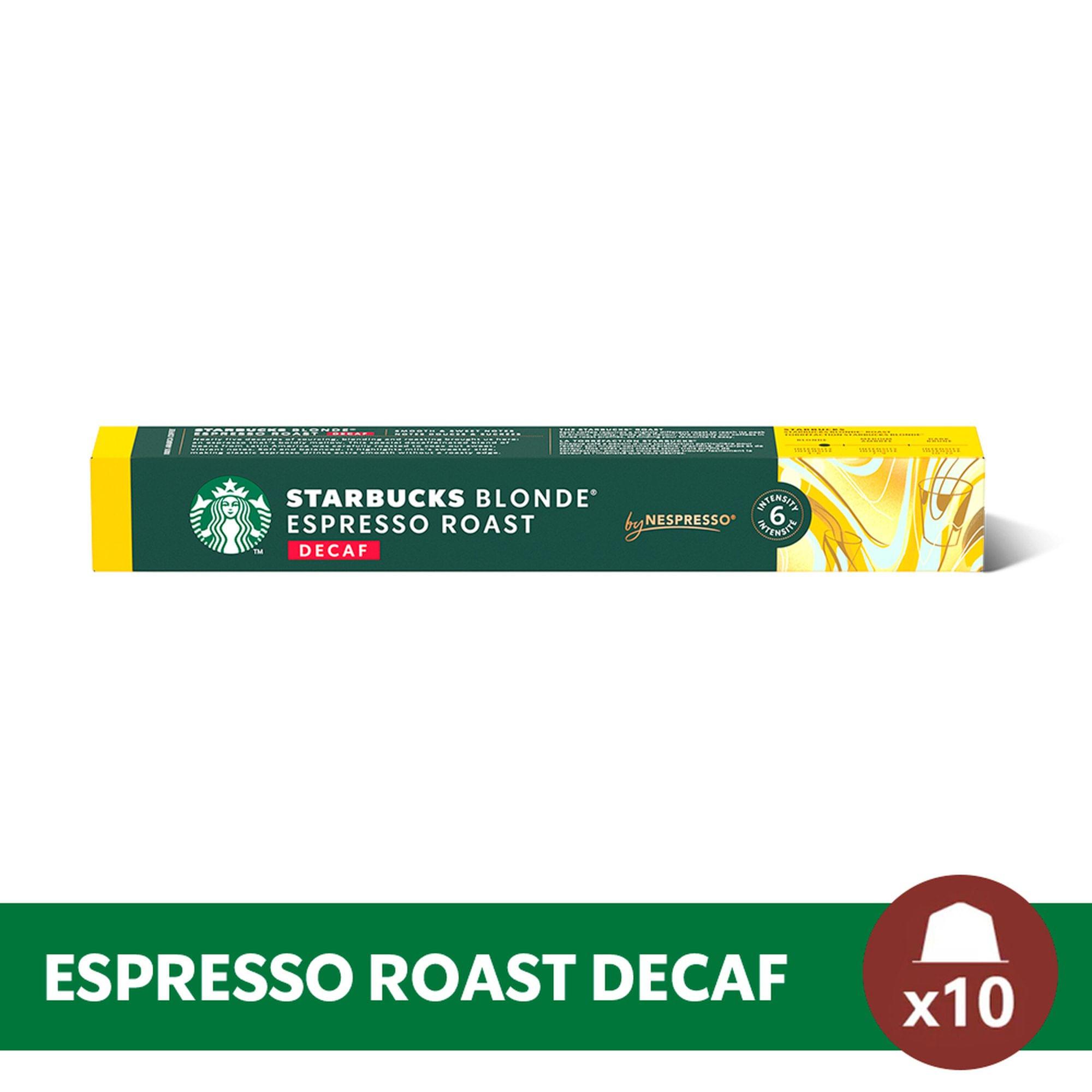 CAPSULAS BLONDE DESCAF ESPRESSO STARBUCKS 10cap 55gr