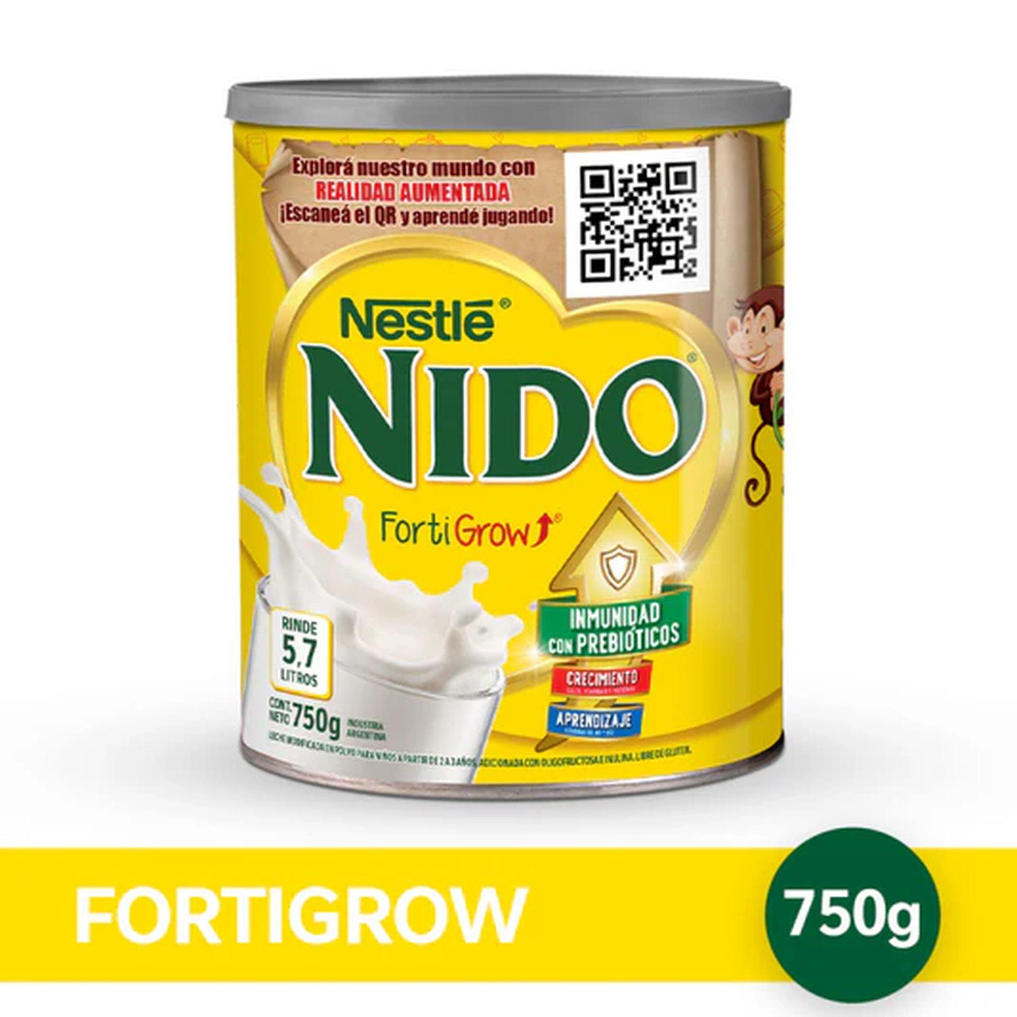 LECHE FORTIGROW NIDO LATA x 750g
