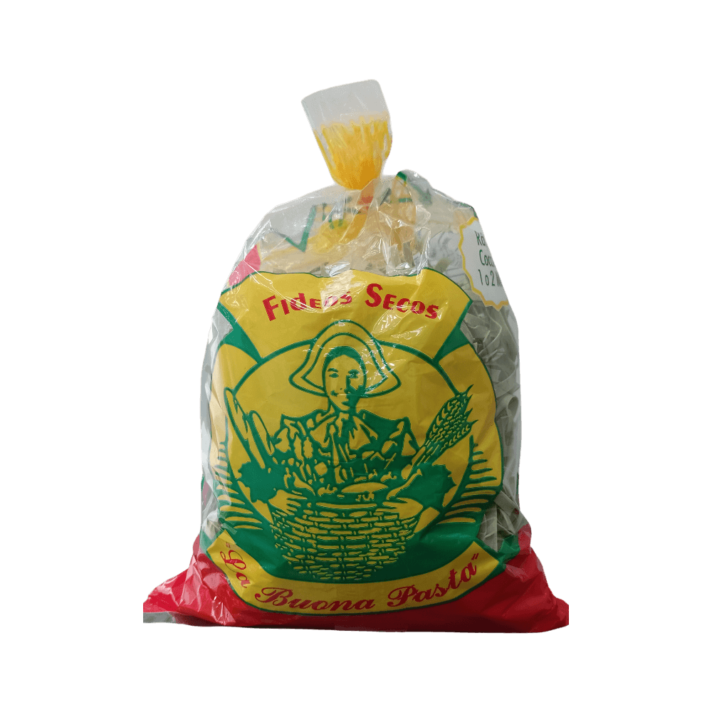 FIDEOS LA BUONA PASTA ESPINACA x 400g