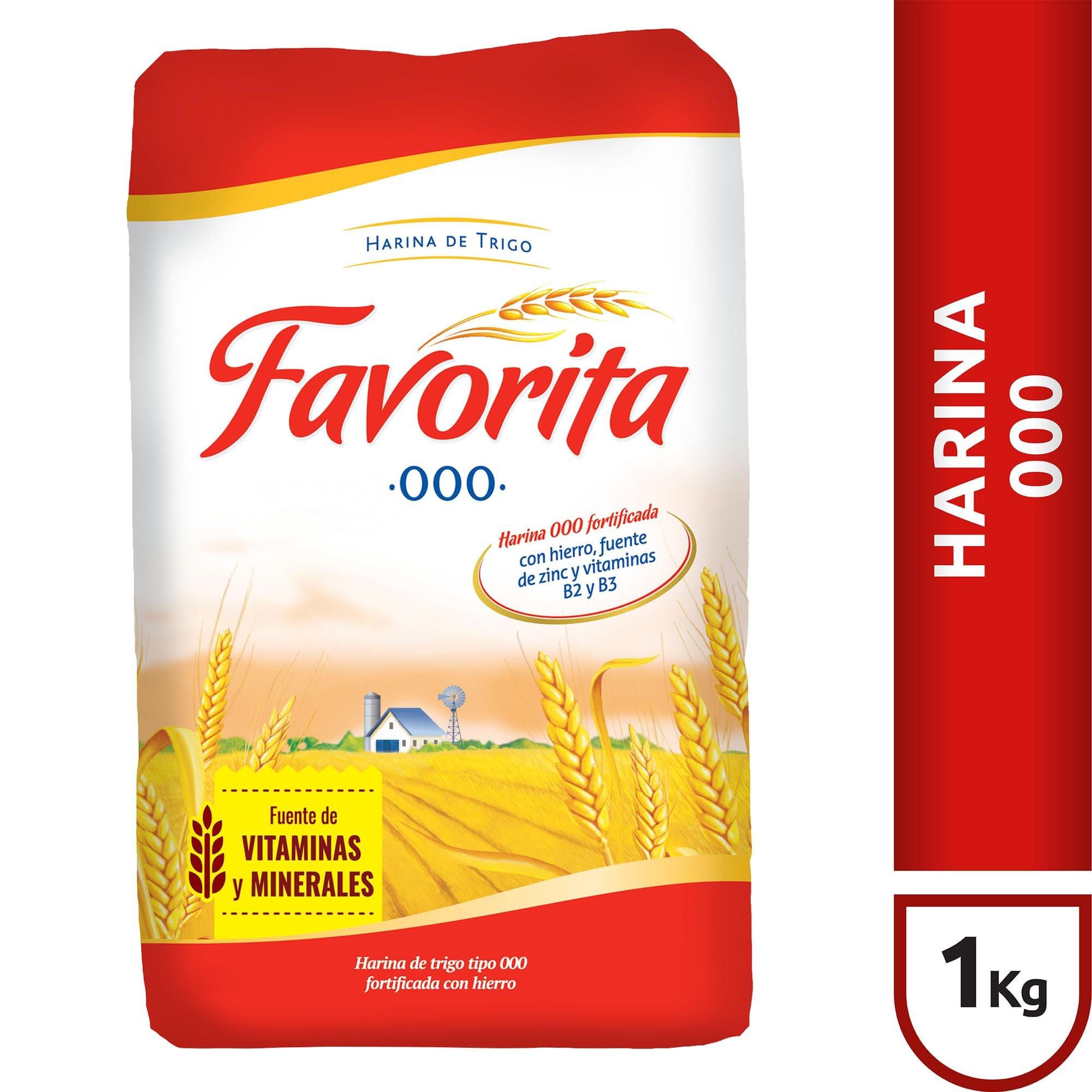 HARINA 000 FAVORITA x 1kg