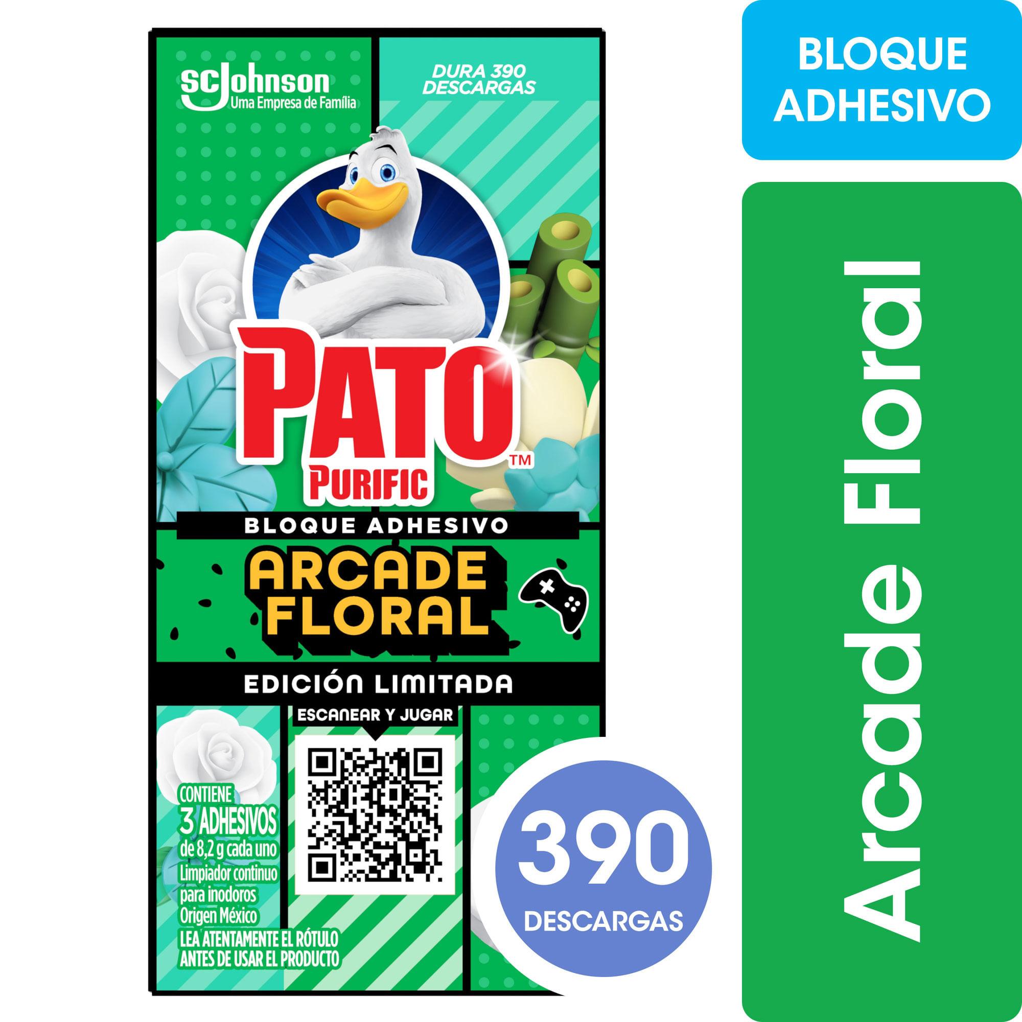 PATO PURIFIC ADHESIVOS ENCANTO FLORAL X3U