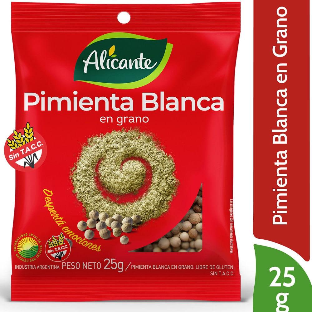 PIMIENTA BLANCA GRANO ALICANTE x25grs
