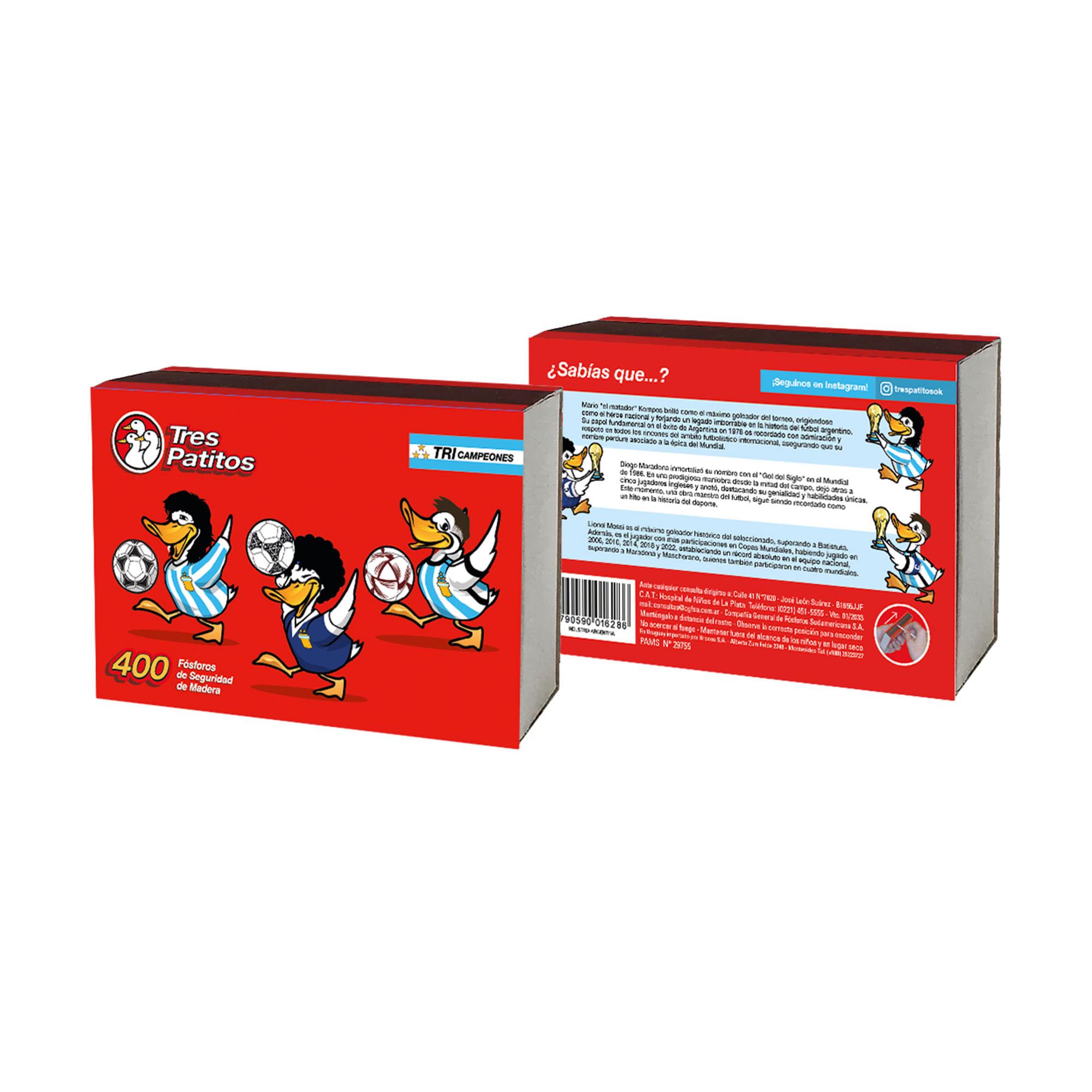 FOSFORO TRES PATITOS X400