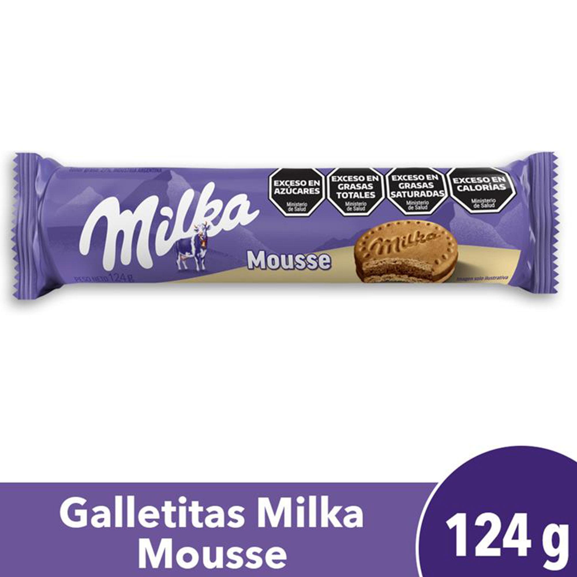GALLETITAS MILKA MOUSSE VAINILLA 124gr