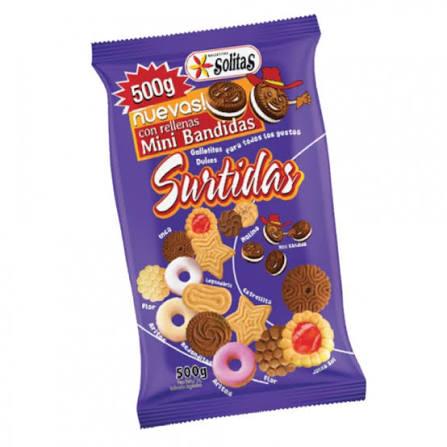 GALLETITAS SOLITAS SURTIDAS x 500g