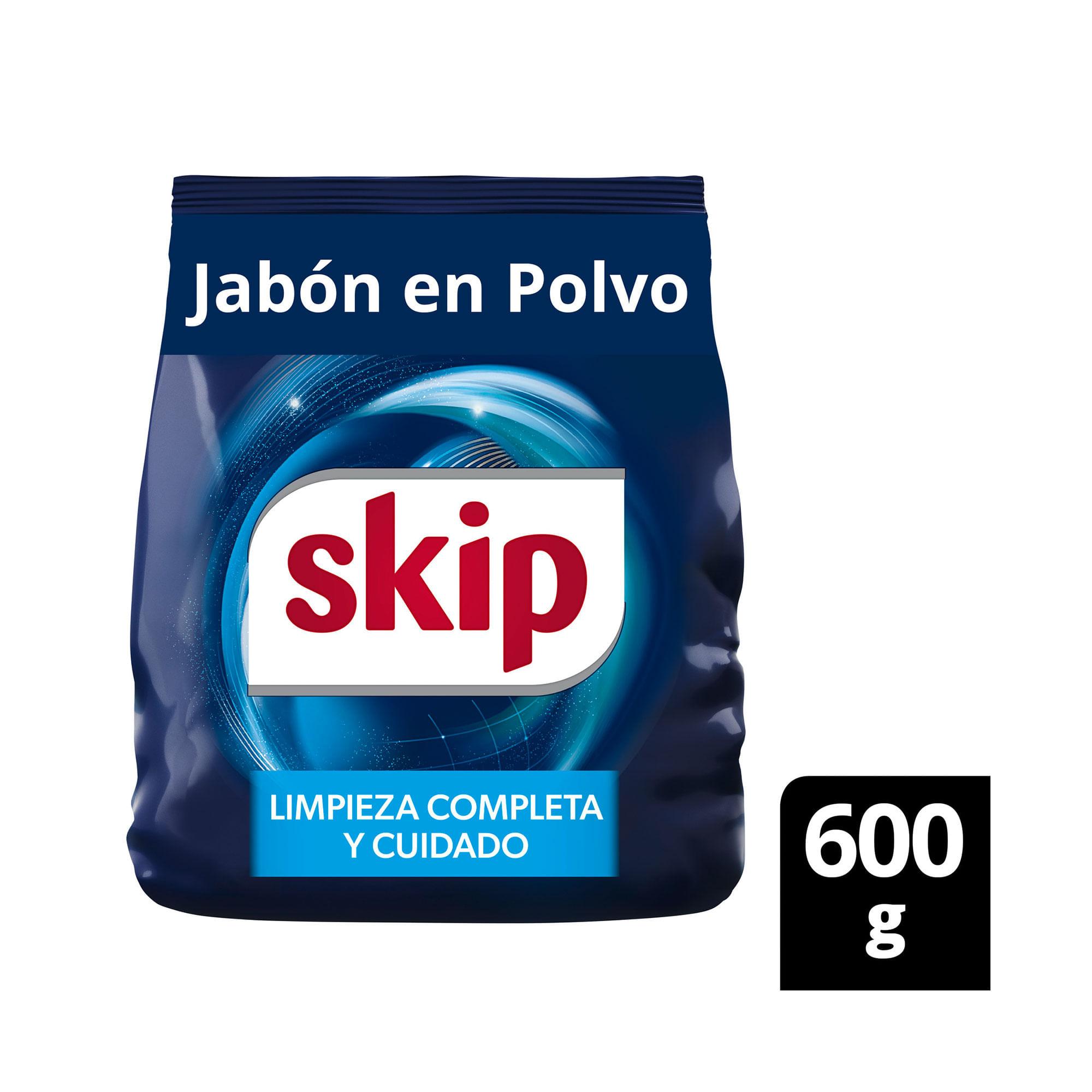 JABON EN POLVO SKIP BIO ENZIMAS x 600g