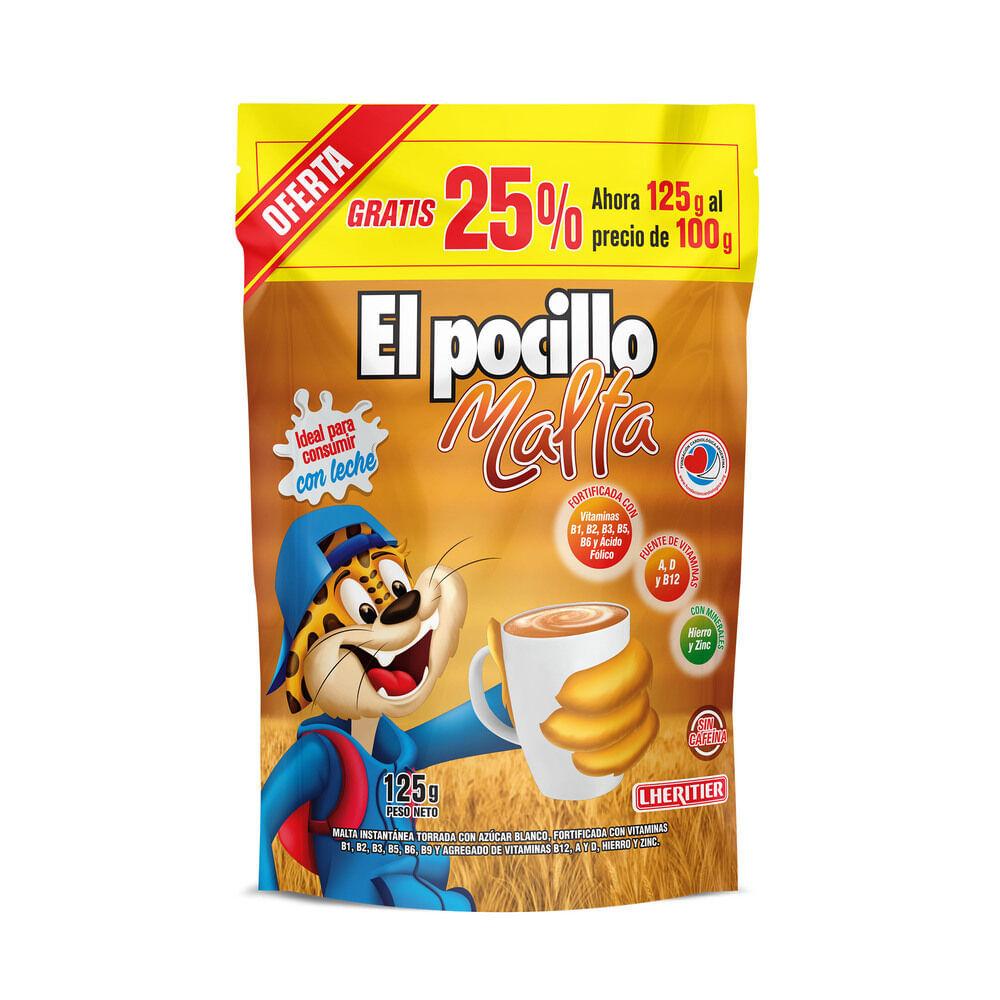 MALTA CON LECHE DP EL POCILLO x 100g