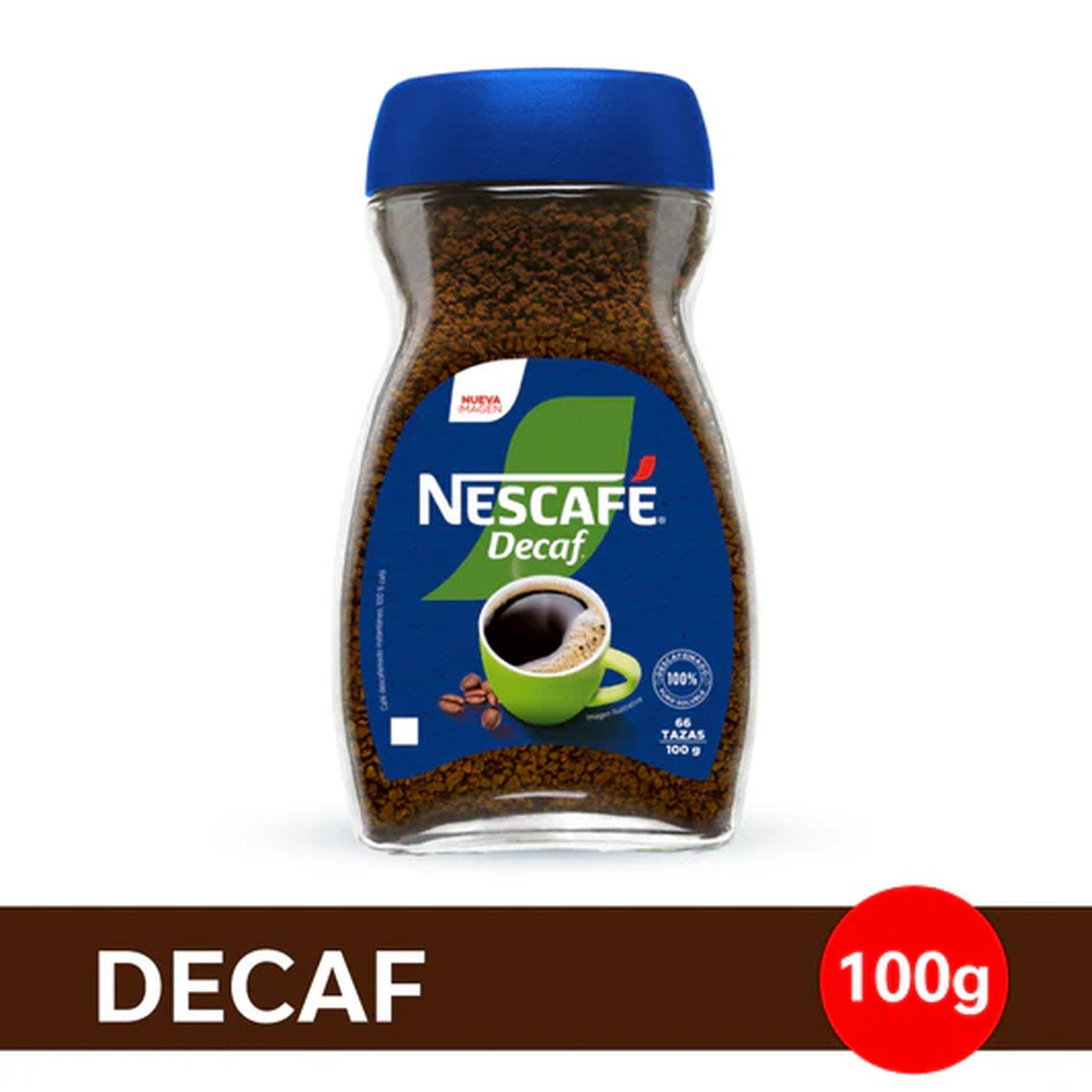 CAFE INSTANT DESCAF NESCAFE FRASCO x100grs