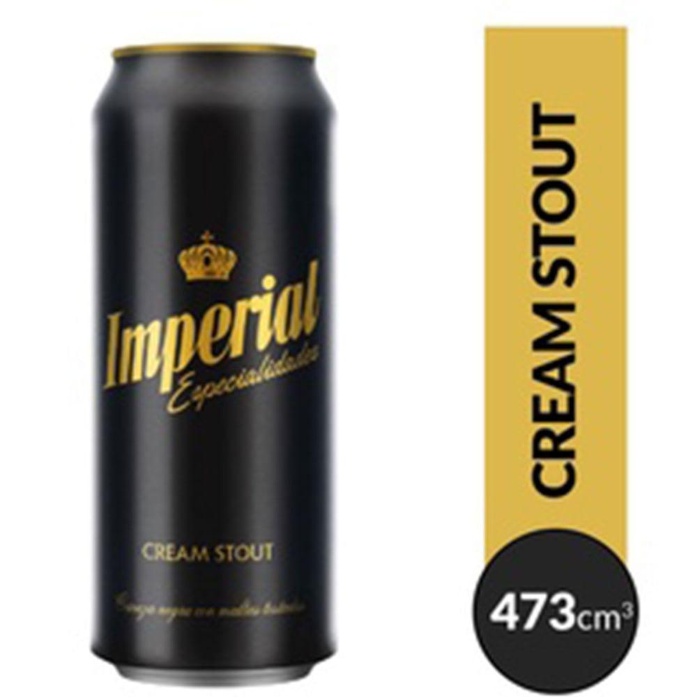 CERVEZA IMPERIAL CREAM STOUT x 473ml