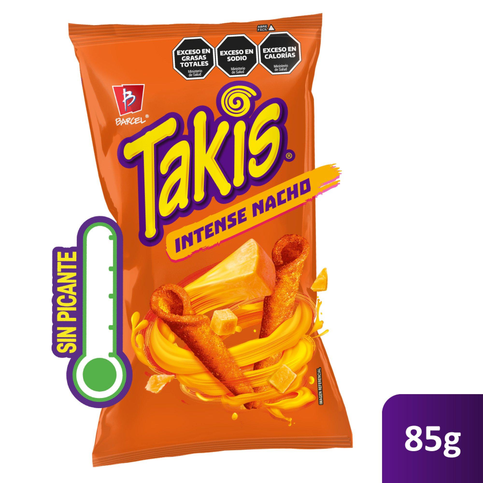 TAKIS INTENSE NACHO SIN PICANTE 85g