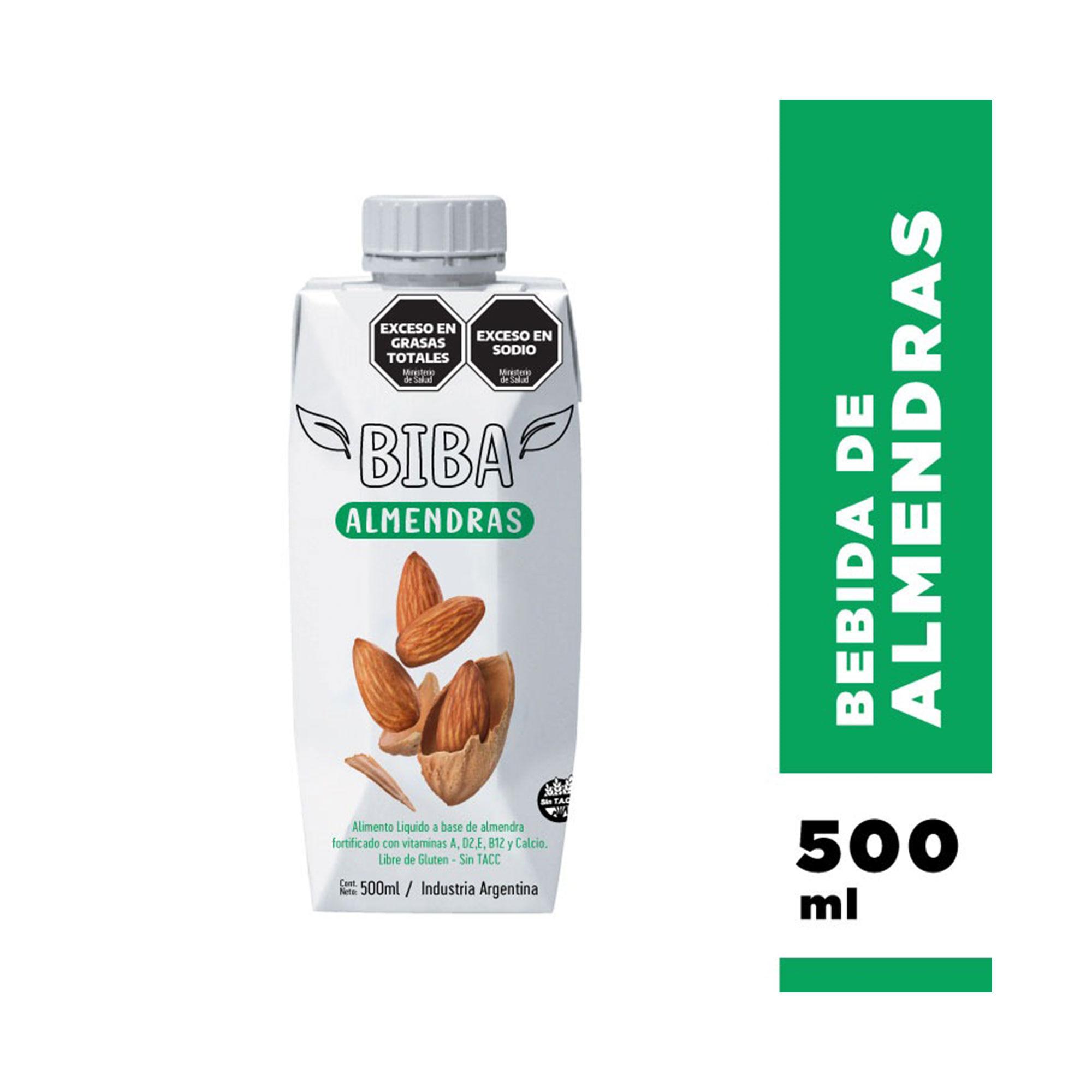 BEBIDA DE ALMENDRAS BIBA x 500ml