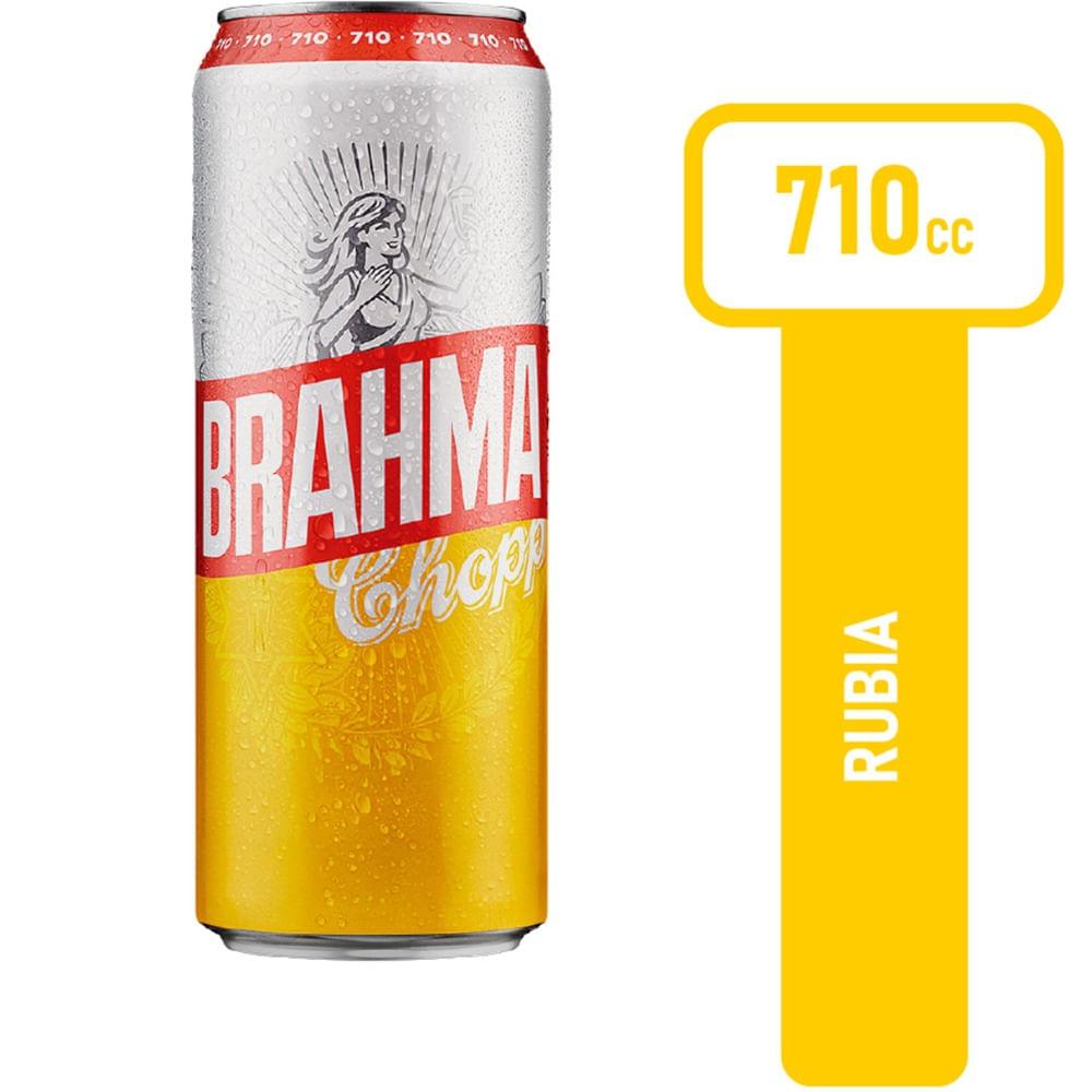 CERVEZA BRAHMA LATA 710cc