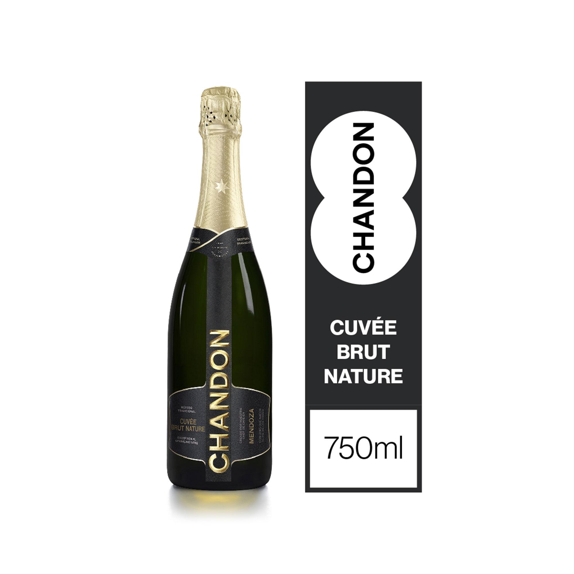 ESPUMANTE CUVEE BRUT NATURE CHANDON x750ml