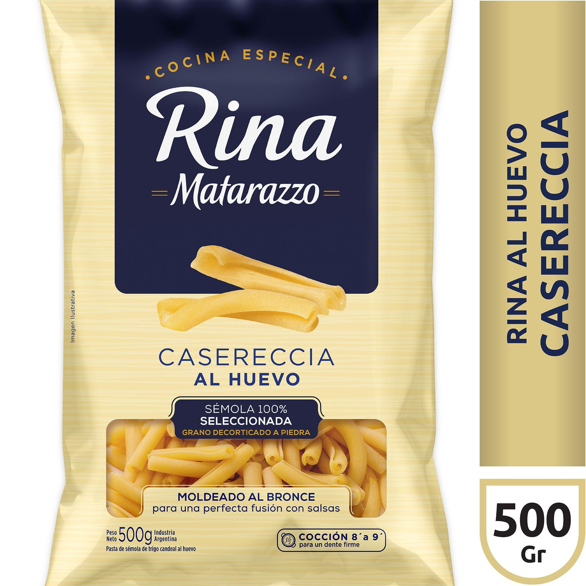 FIDEOS CASERECCIA/HUEVO RINA MATARAZZO 500g