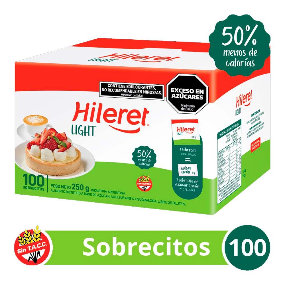 EDULCORANTE HILERET LIGHT x 100u
