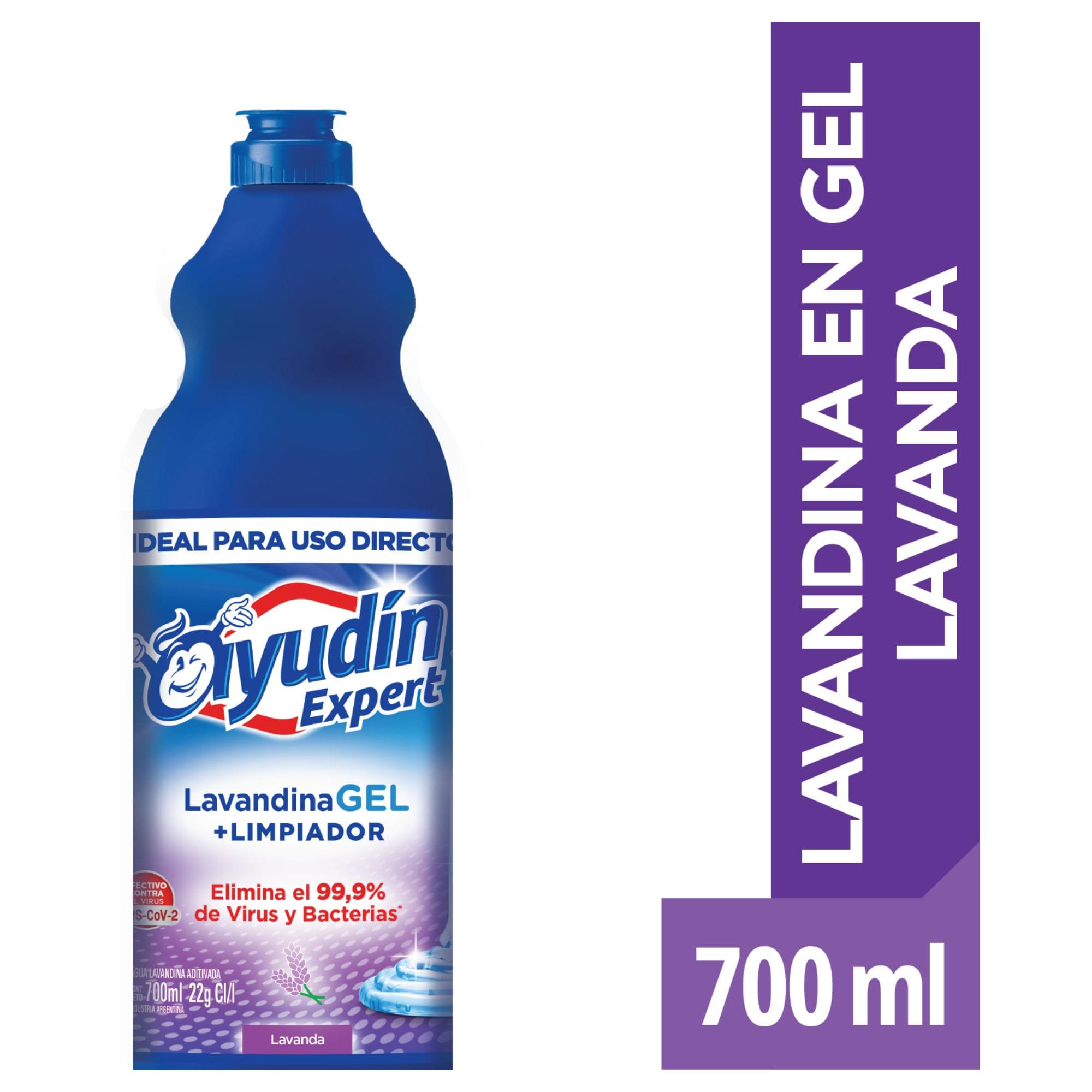 LAVANDINA GEL LAVANDA AYUDIN x 700ml