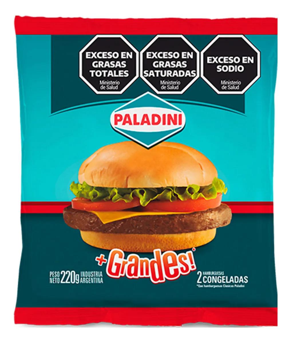 HAMBURGUESA + GRANDES PALADINI x 2u
