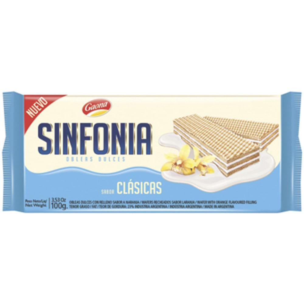 GALLETITAS SINFONIA CLASICAS GAONA x 100g