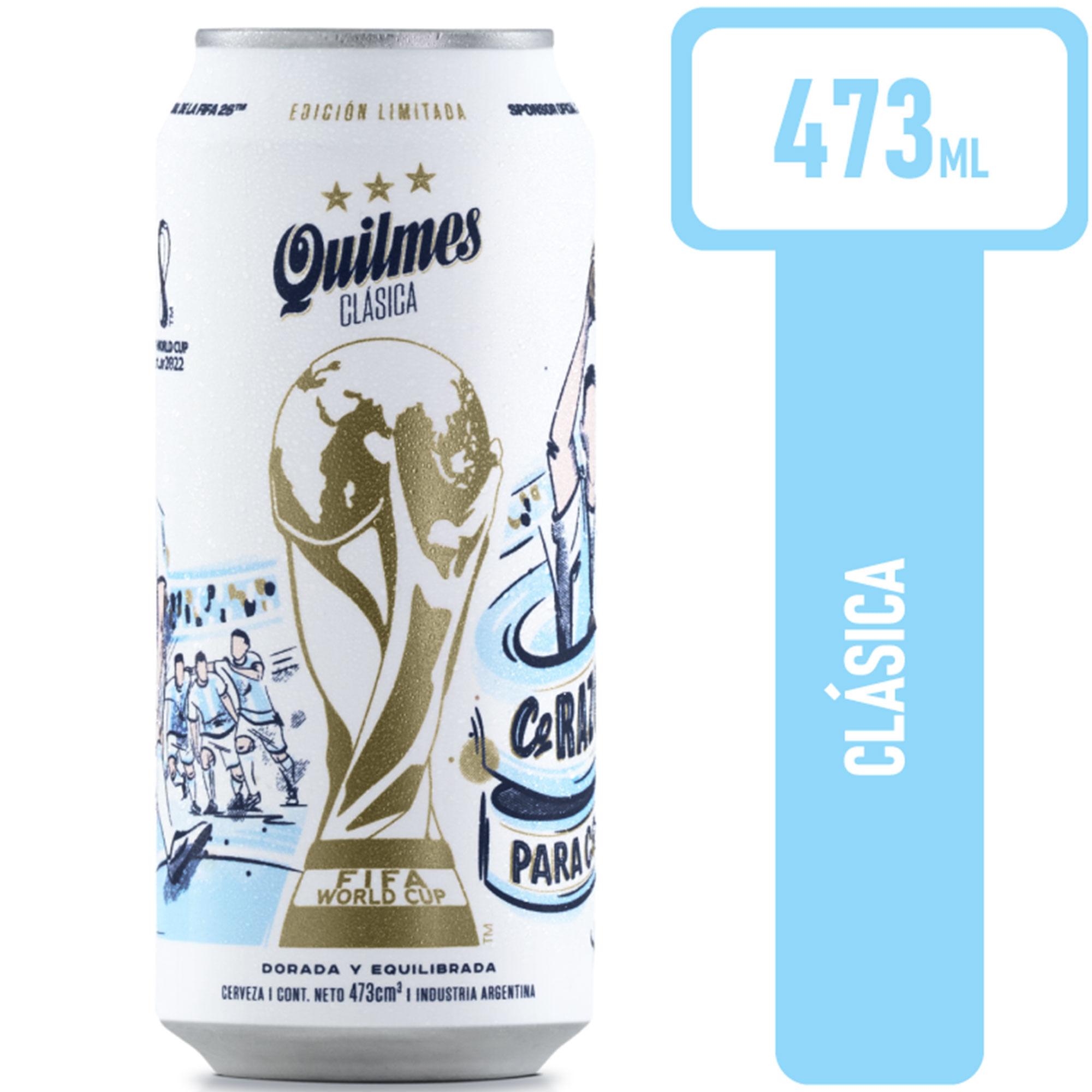CERVEZA QUILMES CLASICA LATA x 473ml