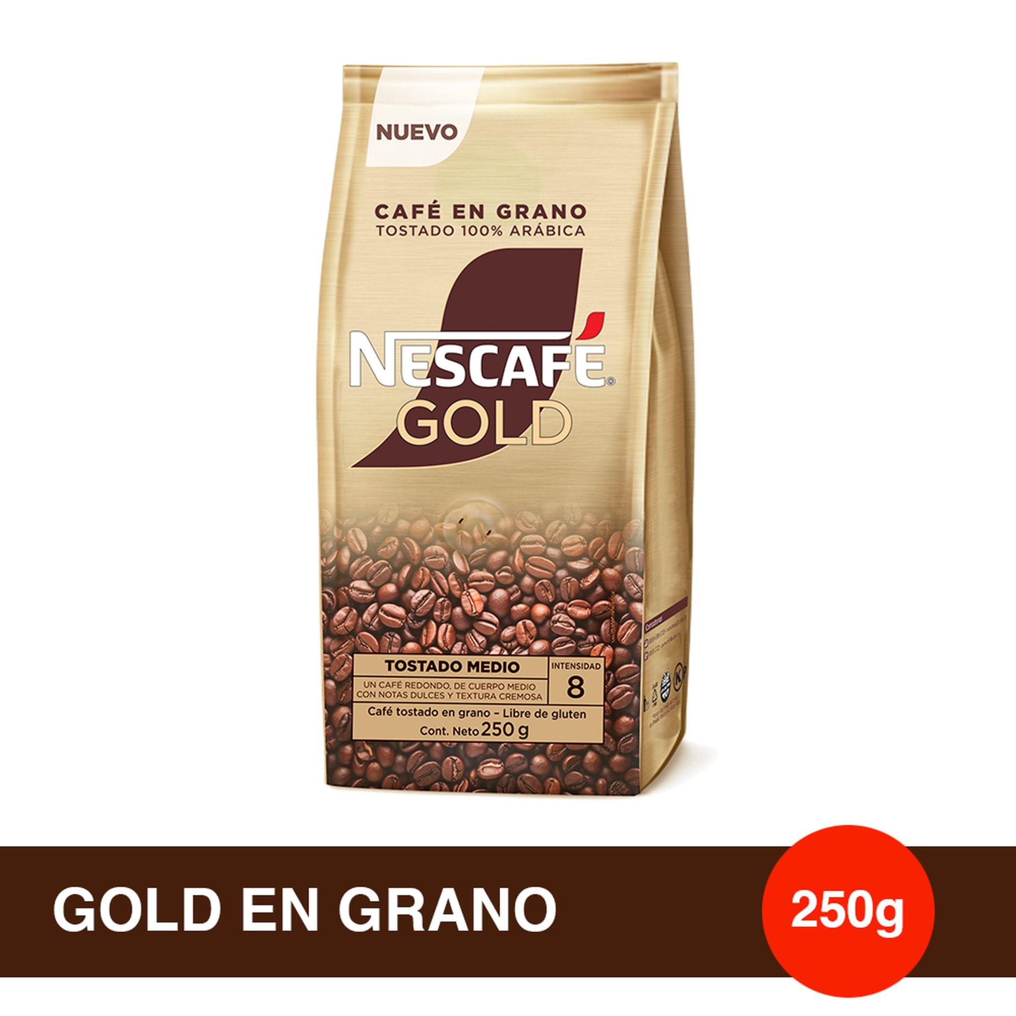 CAFE EN GRANOS NESCAFE GOLD x 250g