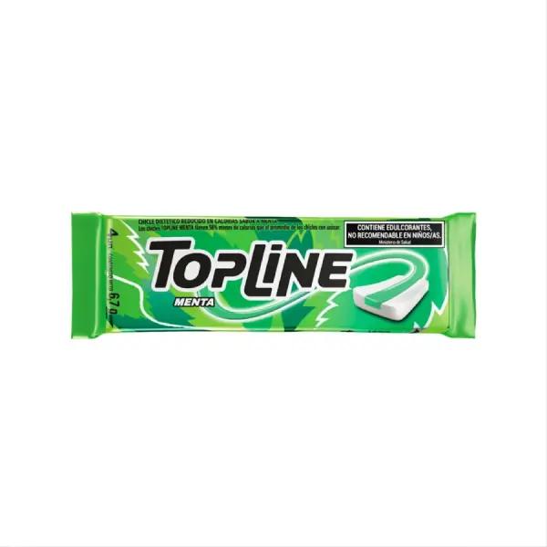 CHICLE MENTA TOP LINE x 6.7g