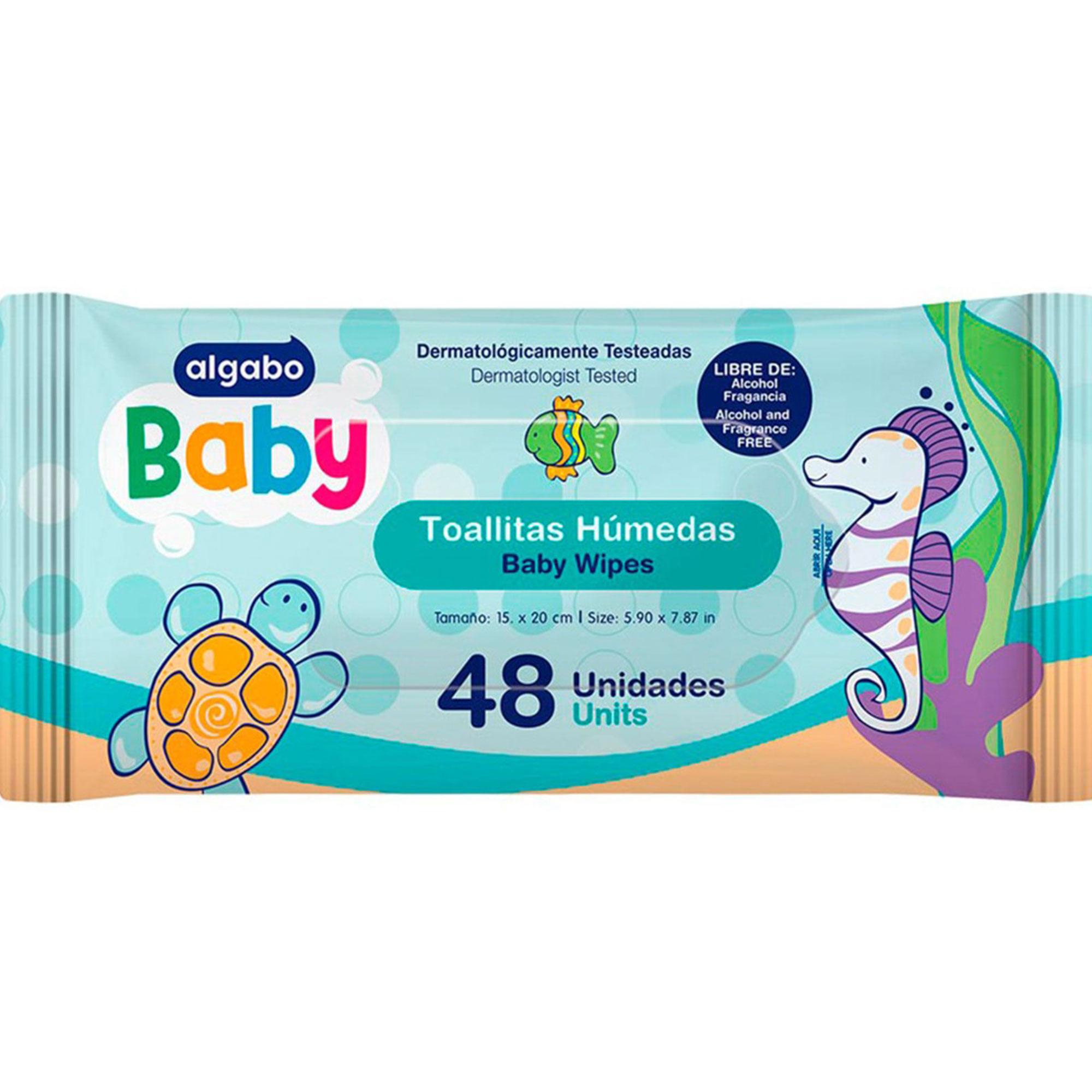TOALLITAS BABY WIPES 25U ALGABO