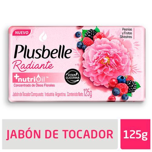JABON TOCADOR RADIANTE PLUSBELLE 3x120grs