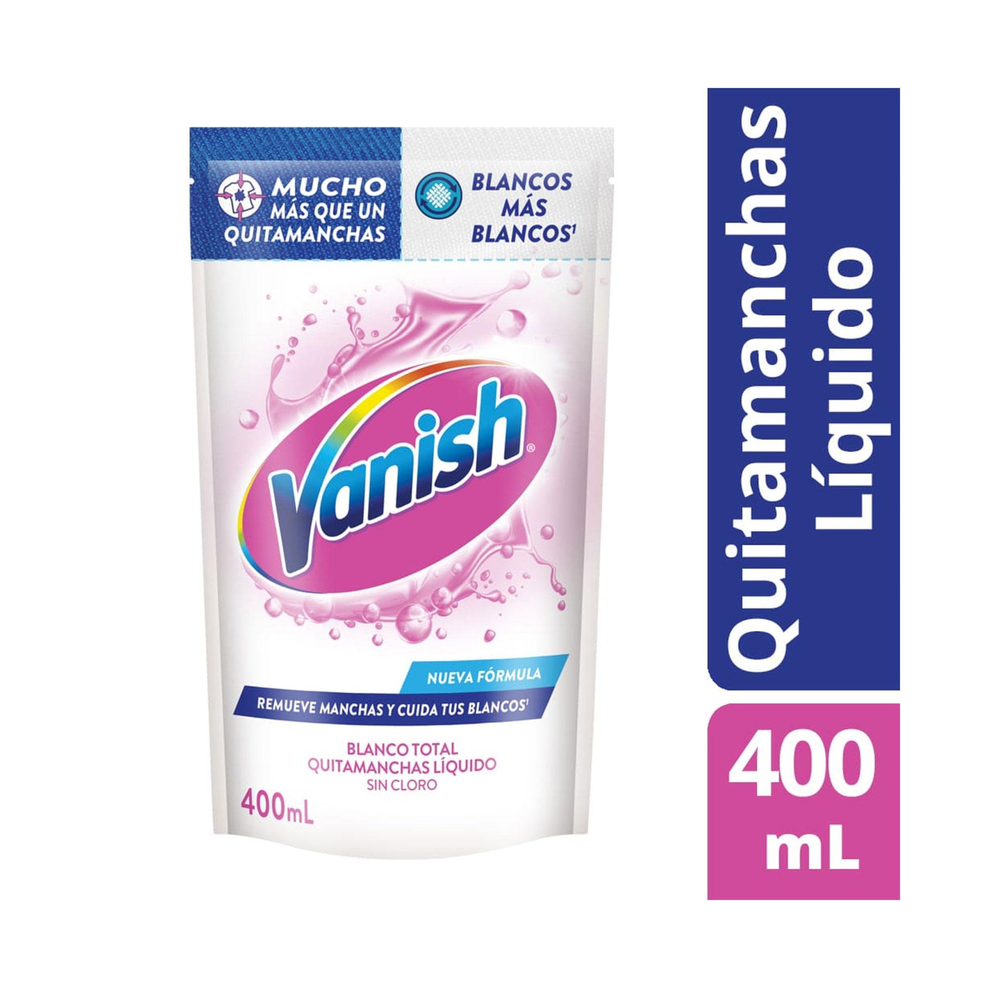 QUITAMANCHAS VANISH LIQ WHITE REP EC x400ml