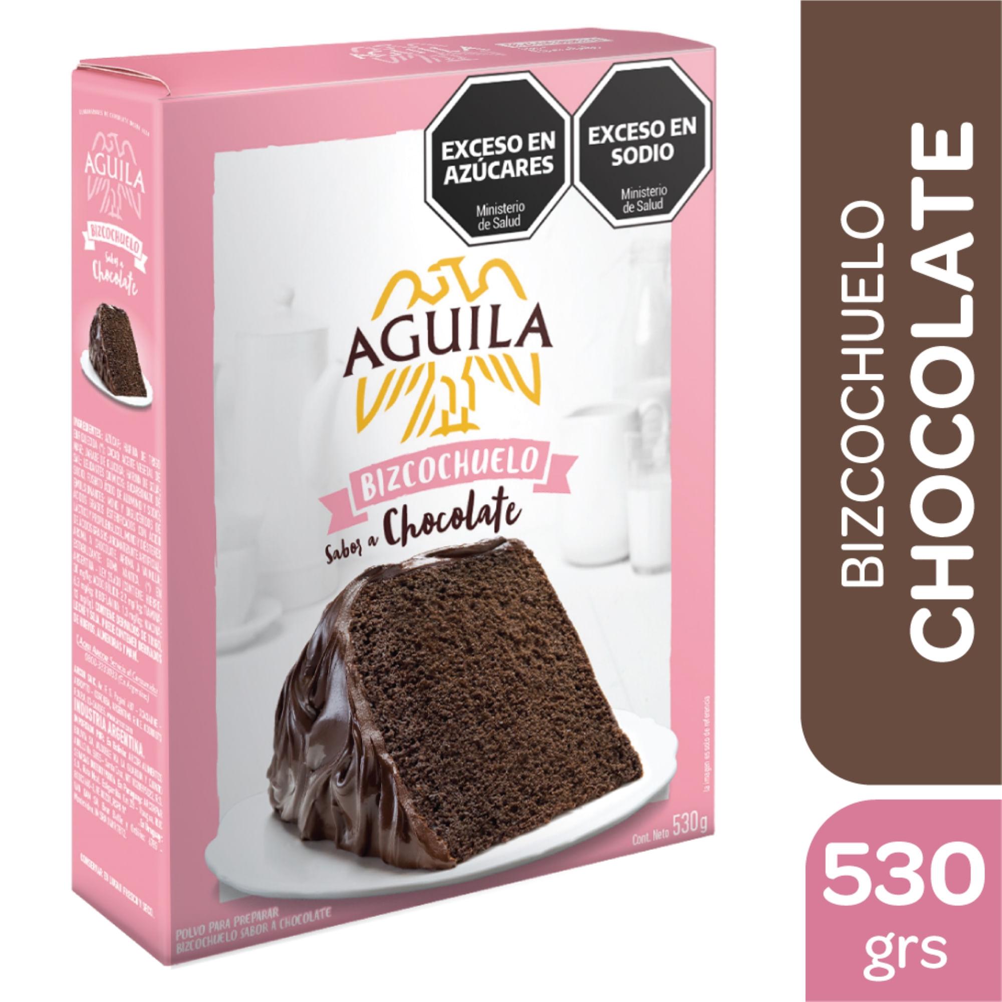 BIZCOCHUELO DE CHOCOLATE AGUILA x 540gr
