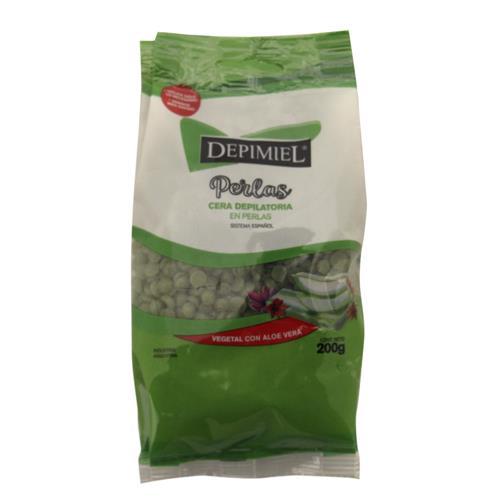 CERA DEPILATORIA EN PERLAS ALOE VERA DEPIMIEL X400g