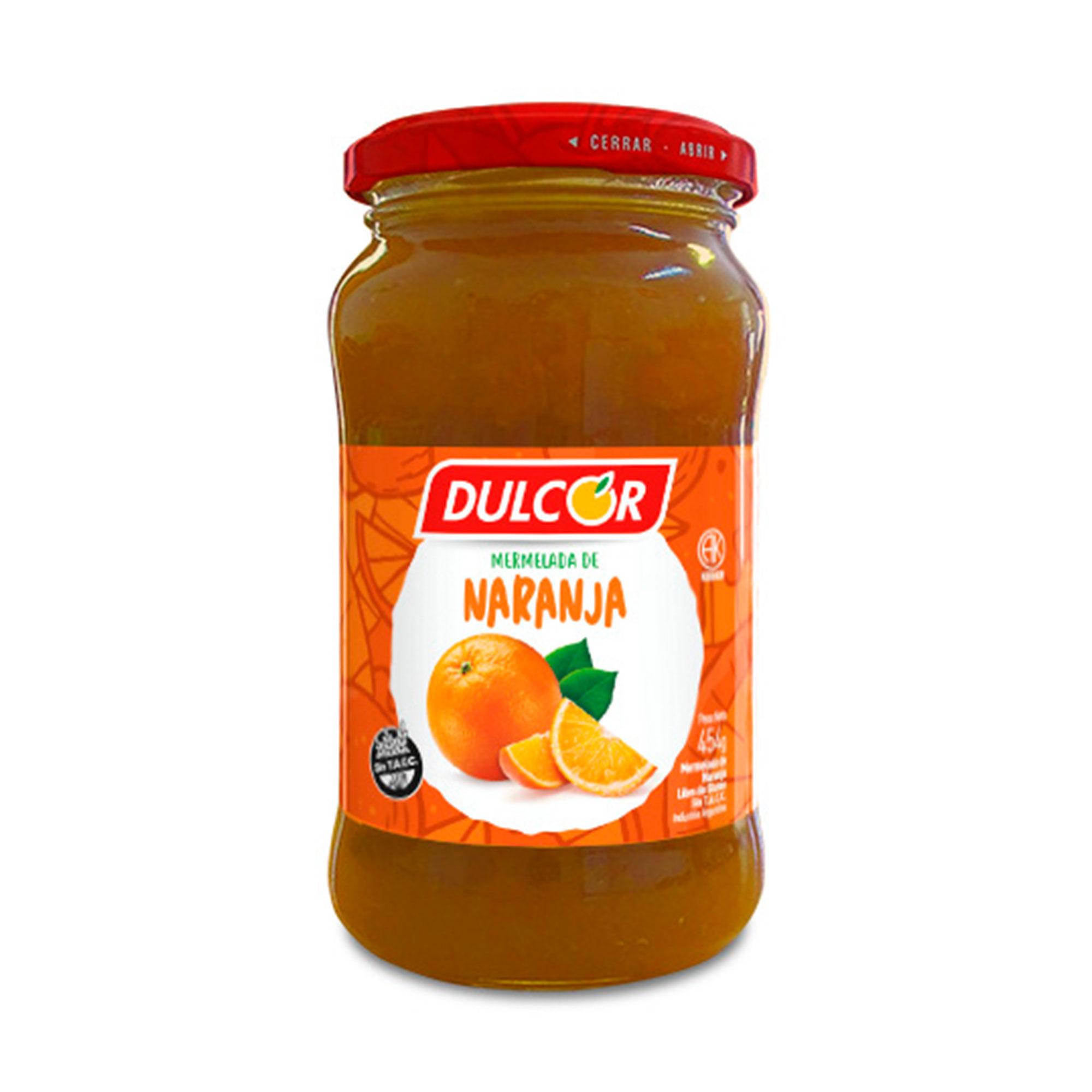 MERMELADA NARANJA DULCOR x 454g