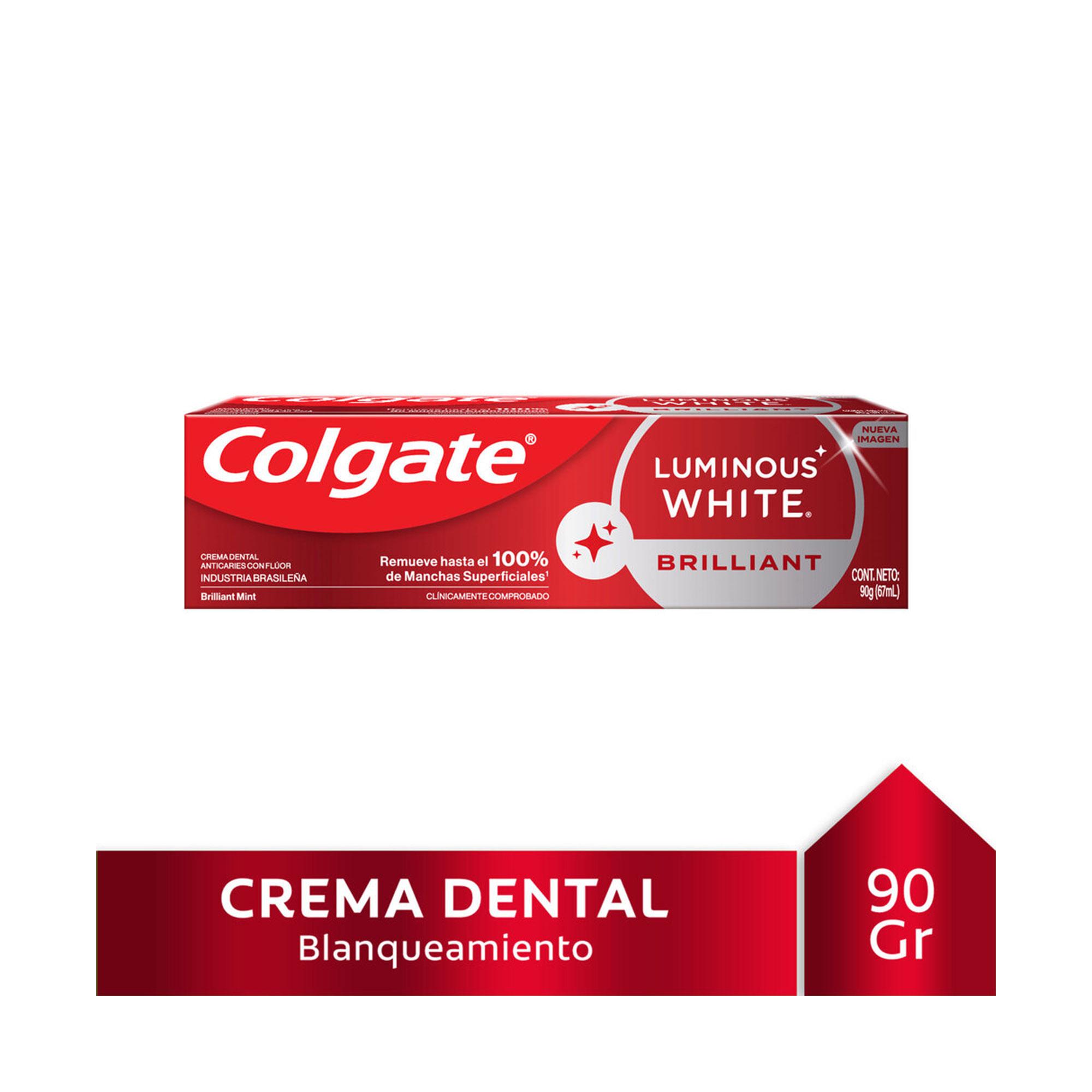 CREMA DENTAL LUMINUS WHITE COLGATE x 90g