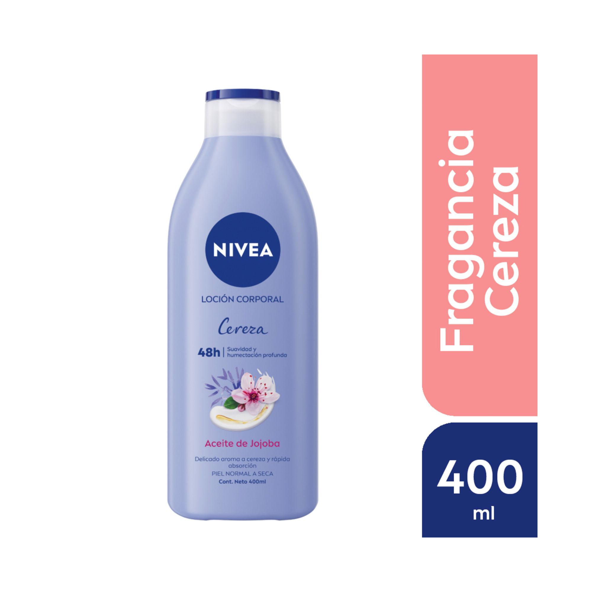 CREMA CORPORAL NIVEA CEREZA X400