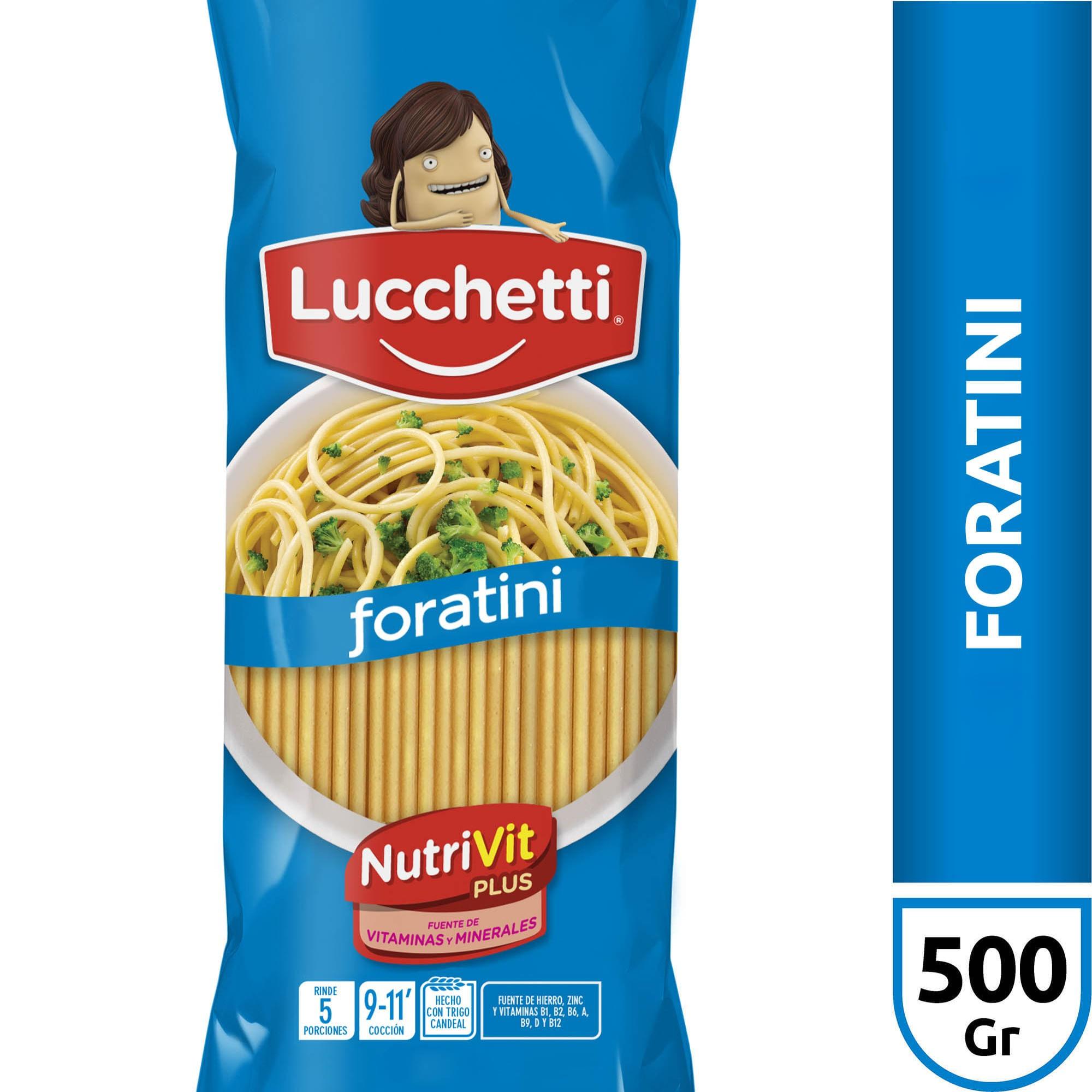 FIDEOS FORATINI LUCCETTI x 500g