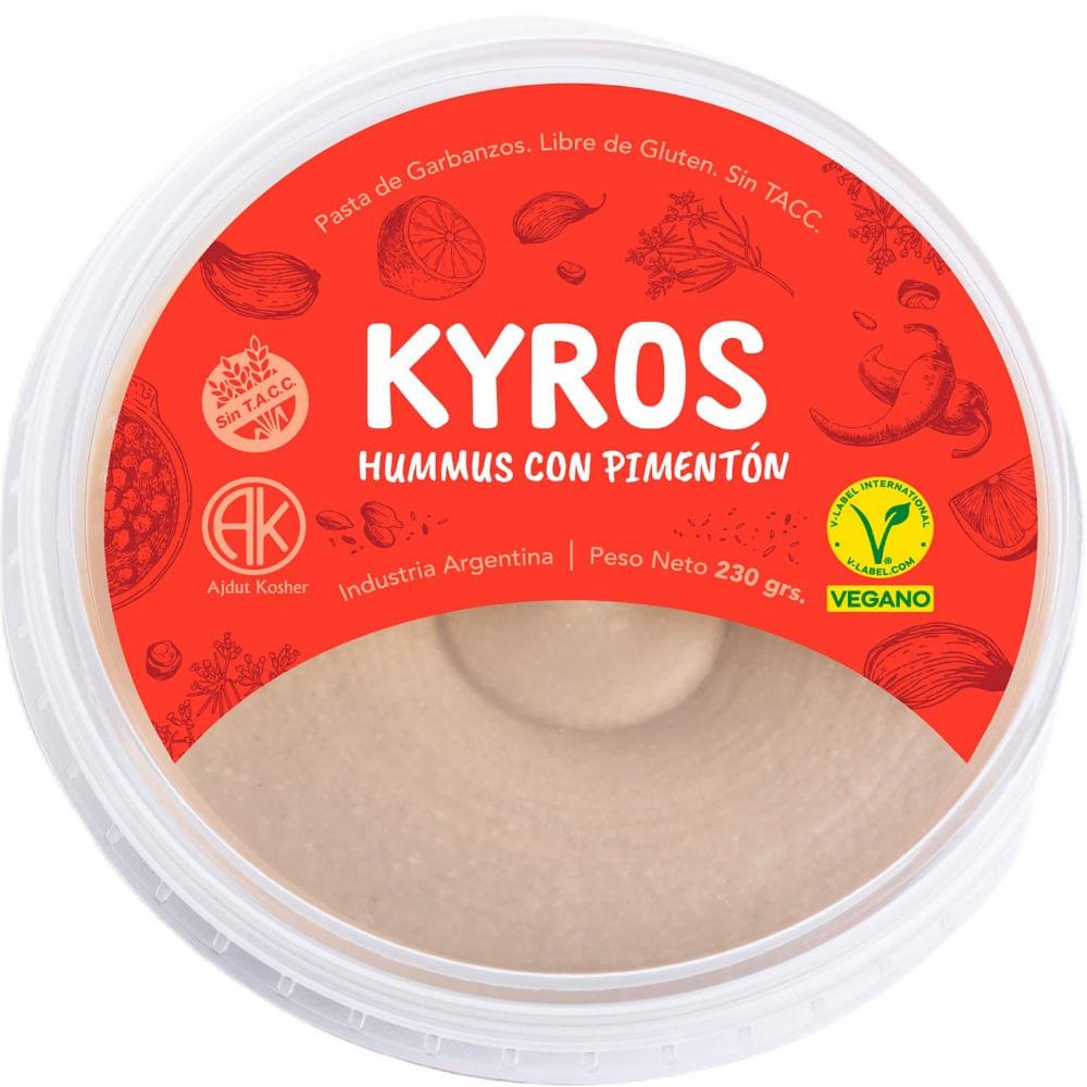 HUMMUS C/ PIMENTON PICANTE KYROS X230GRS