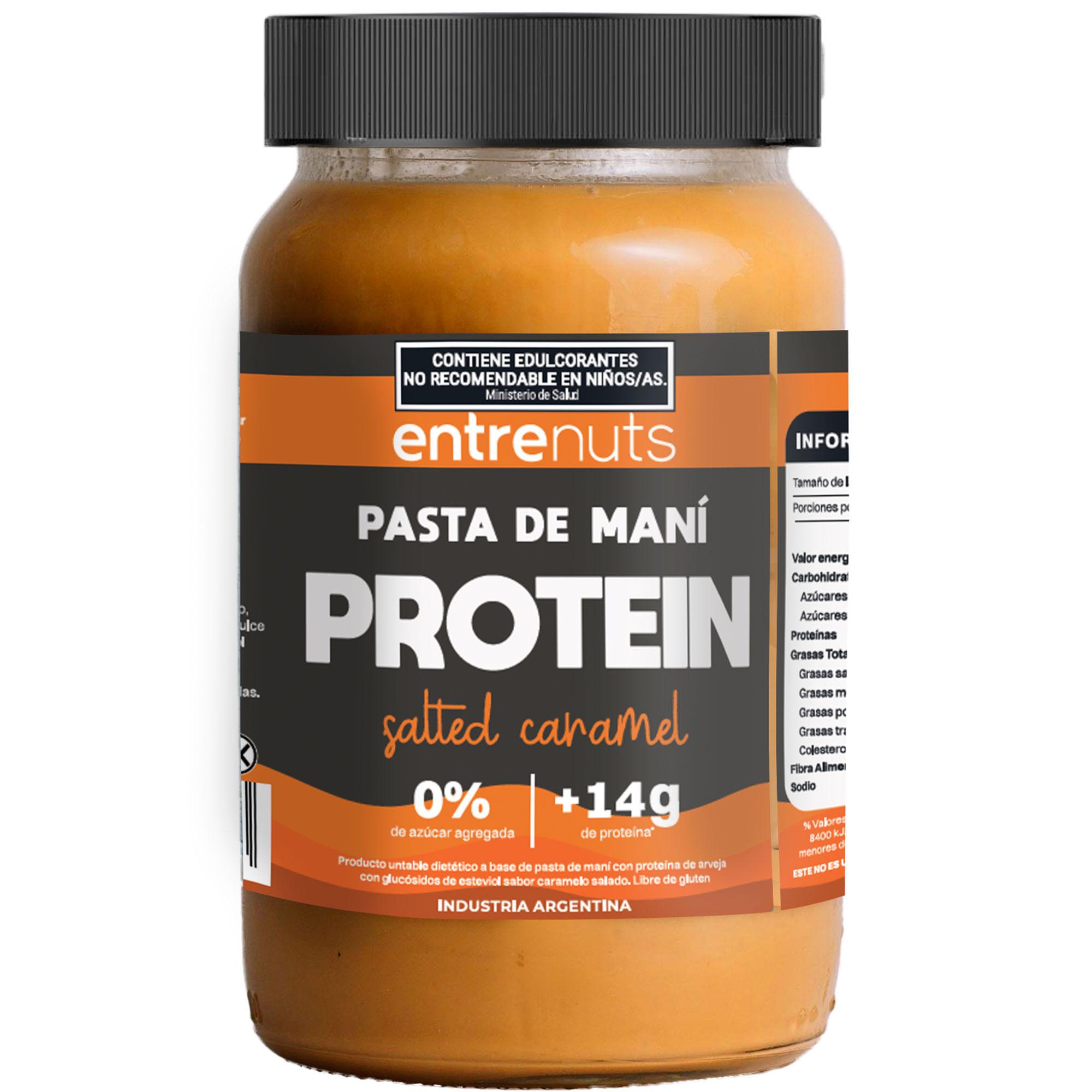 PASTA MANI PROTEIN CARAMEL ENTRE NUTS 370g