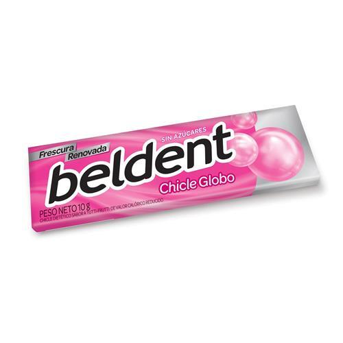 CHICLE BELDENT TUTTI FRUTTI x10grs