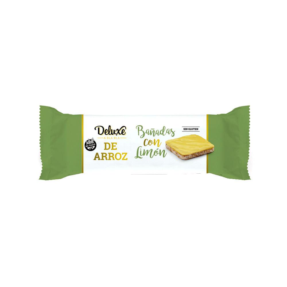GALLETITAS DE ARROZ BAÑADAS C/LIMON DELUXE x 108g
