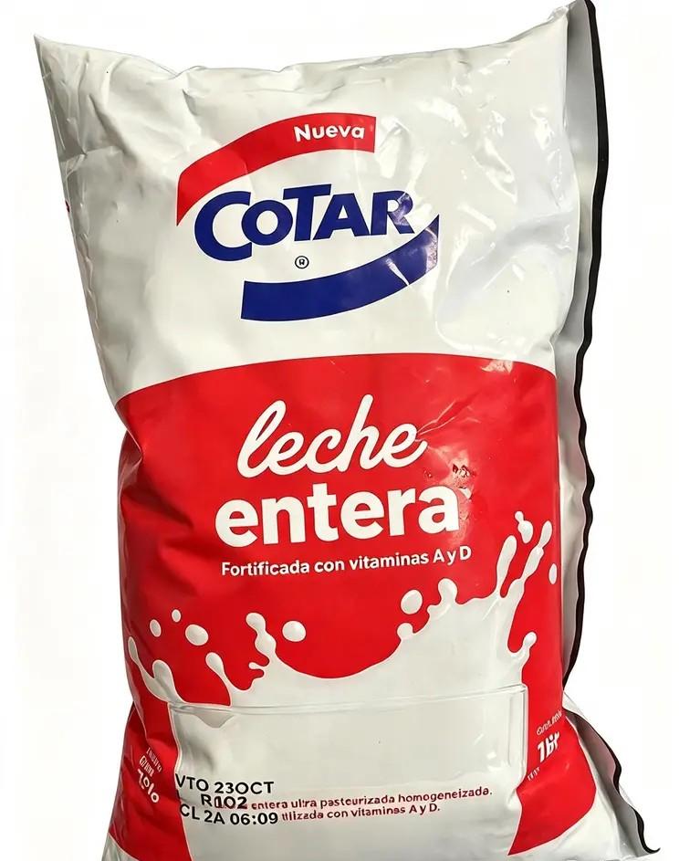 LECHE ENTERA COTAR SACHET 1lts