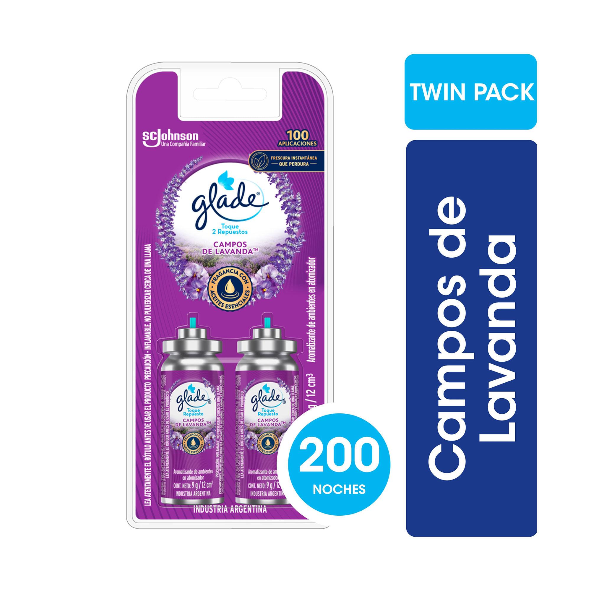 TOQUE REP LAVANDA GLADE TWINPACK x 9g