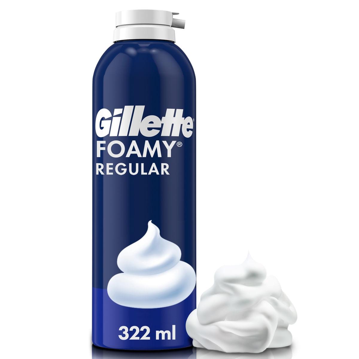 ESPUMA DE AFEITAR FOAMY REG GILLETTE