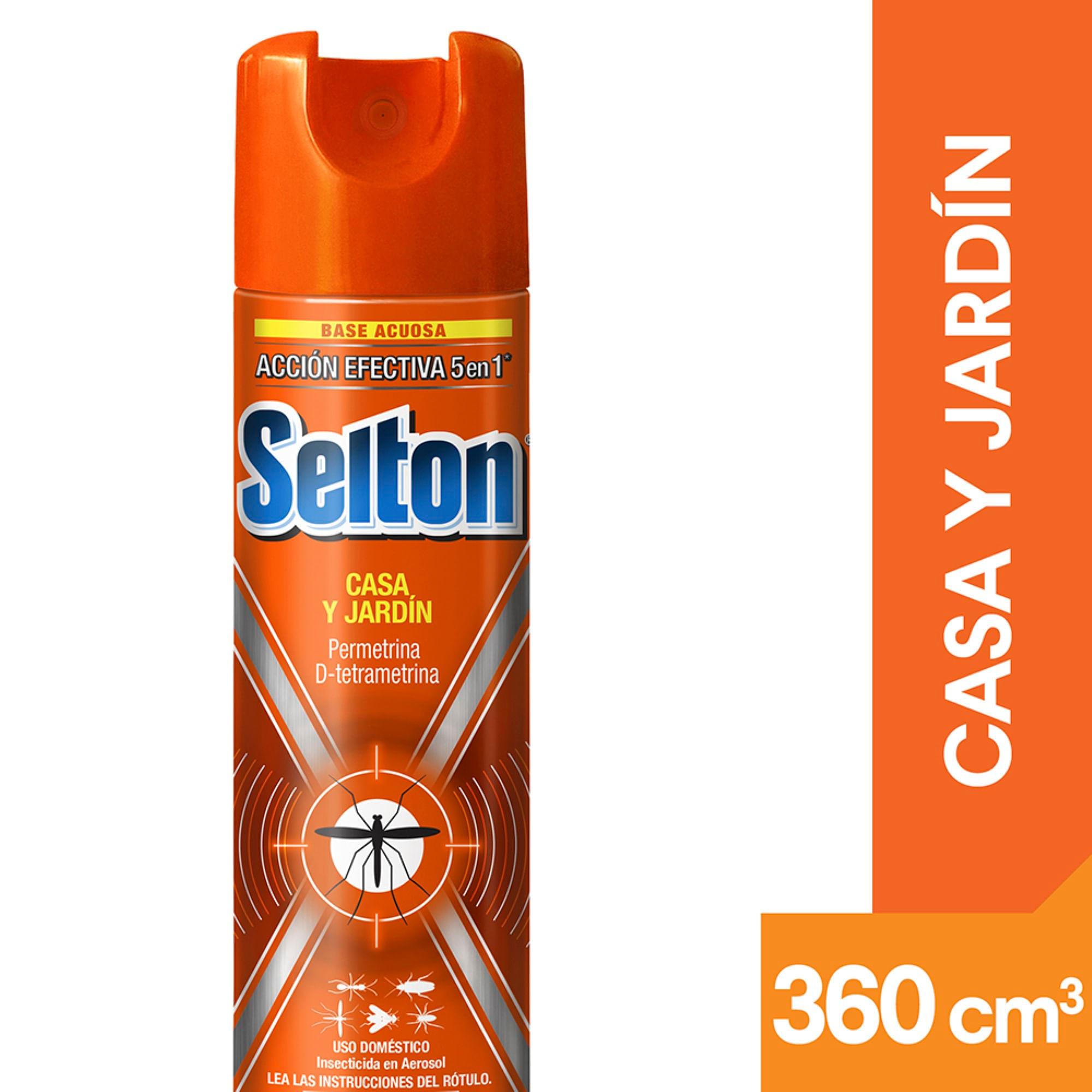 INSECTICIDA CASA Y JARDIN SELTON x 360cc
