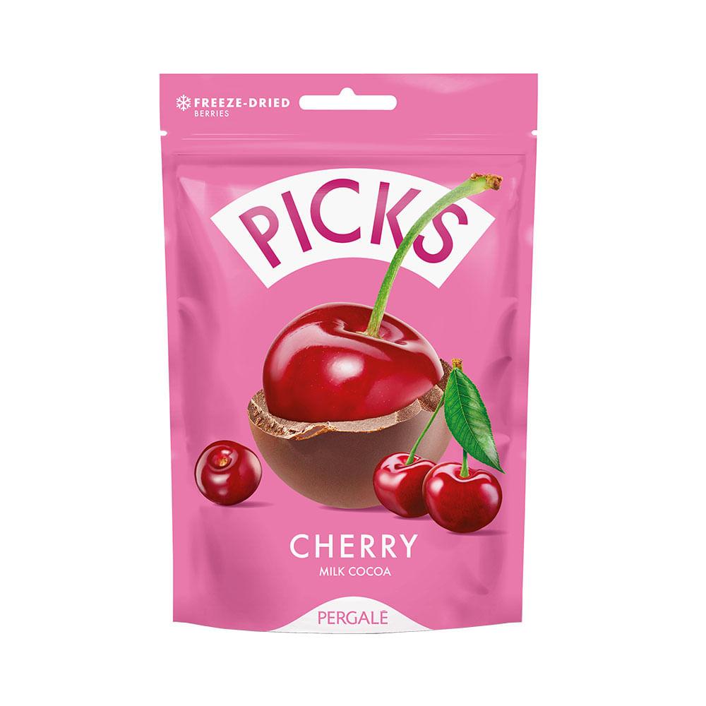 PICKS CEREZAS BAÑADAS CHOC CHERRIES X90GRS